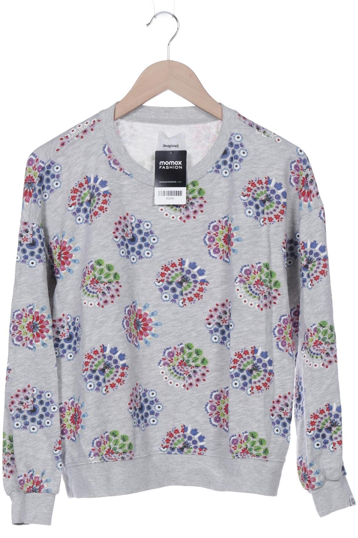 

Desigual Damen Sweatshirt, grau, Gr. 38