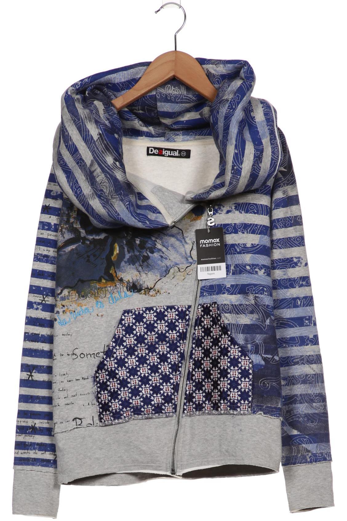 

Desigual Damen Sweatshirt, blau, Gr. 34