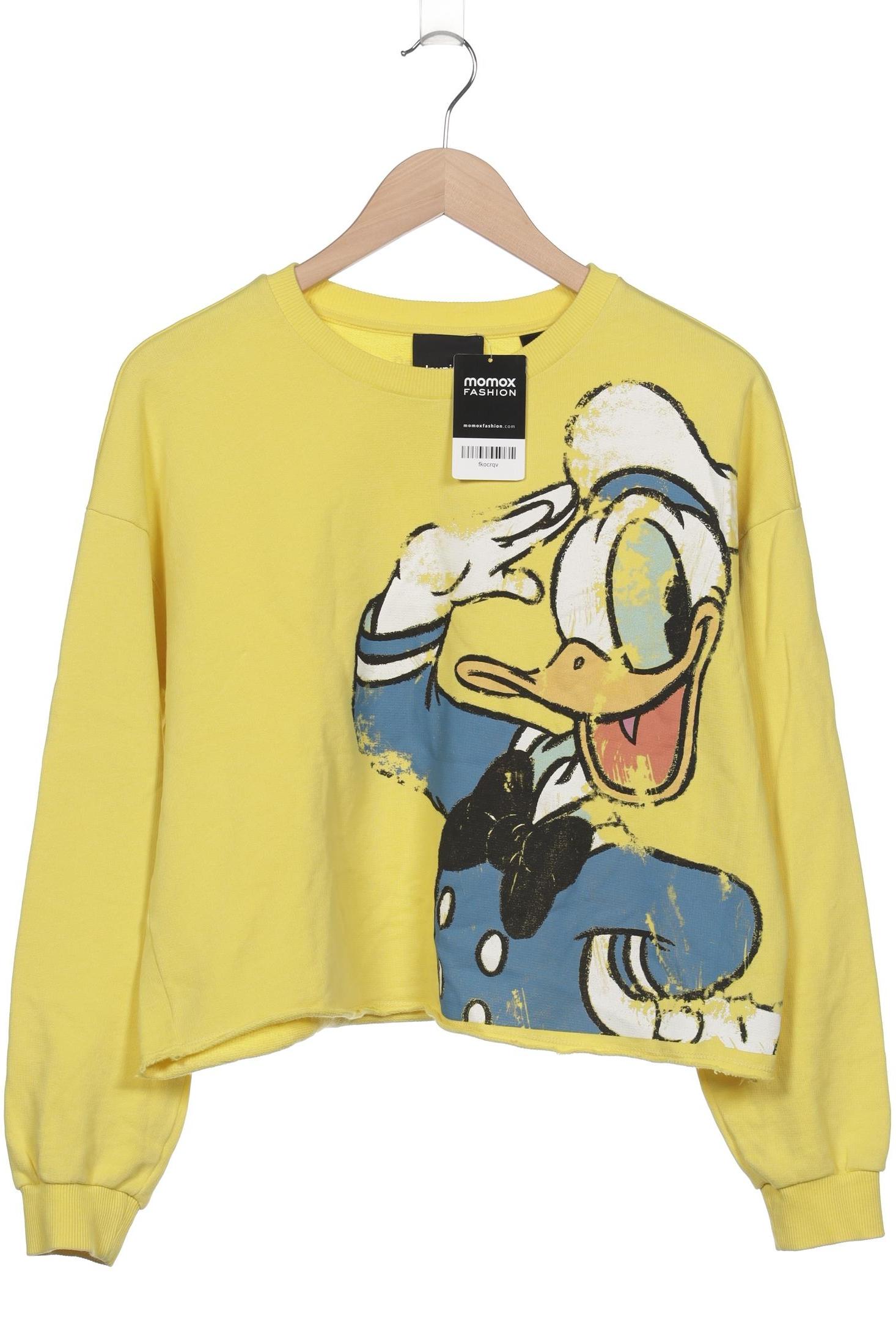 

Desigual Damen Sweatshirt, gelb, Gr. 38