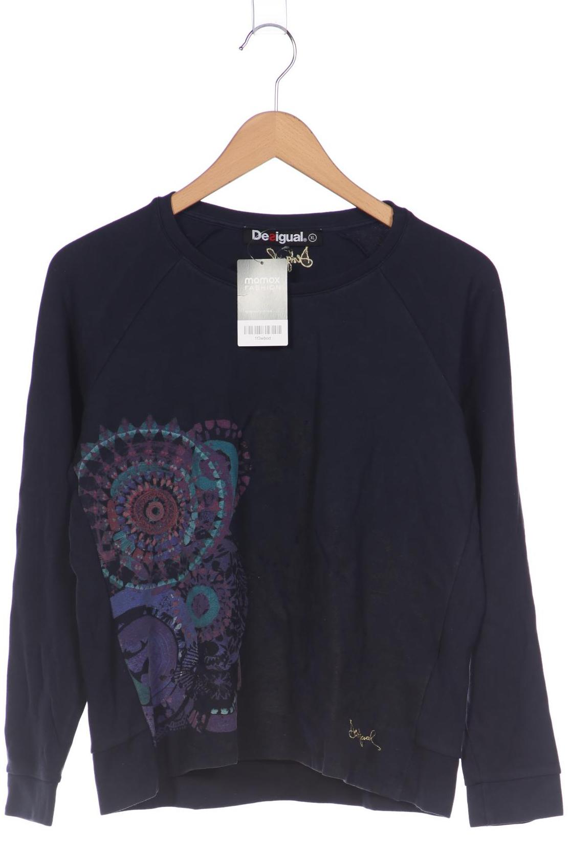 

Desigual Damen Sweatshirt, marineblau, Gr. 44