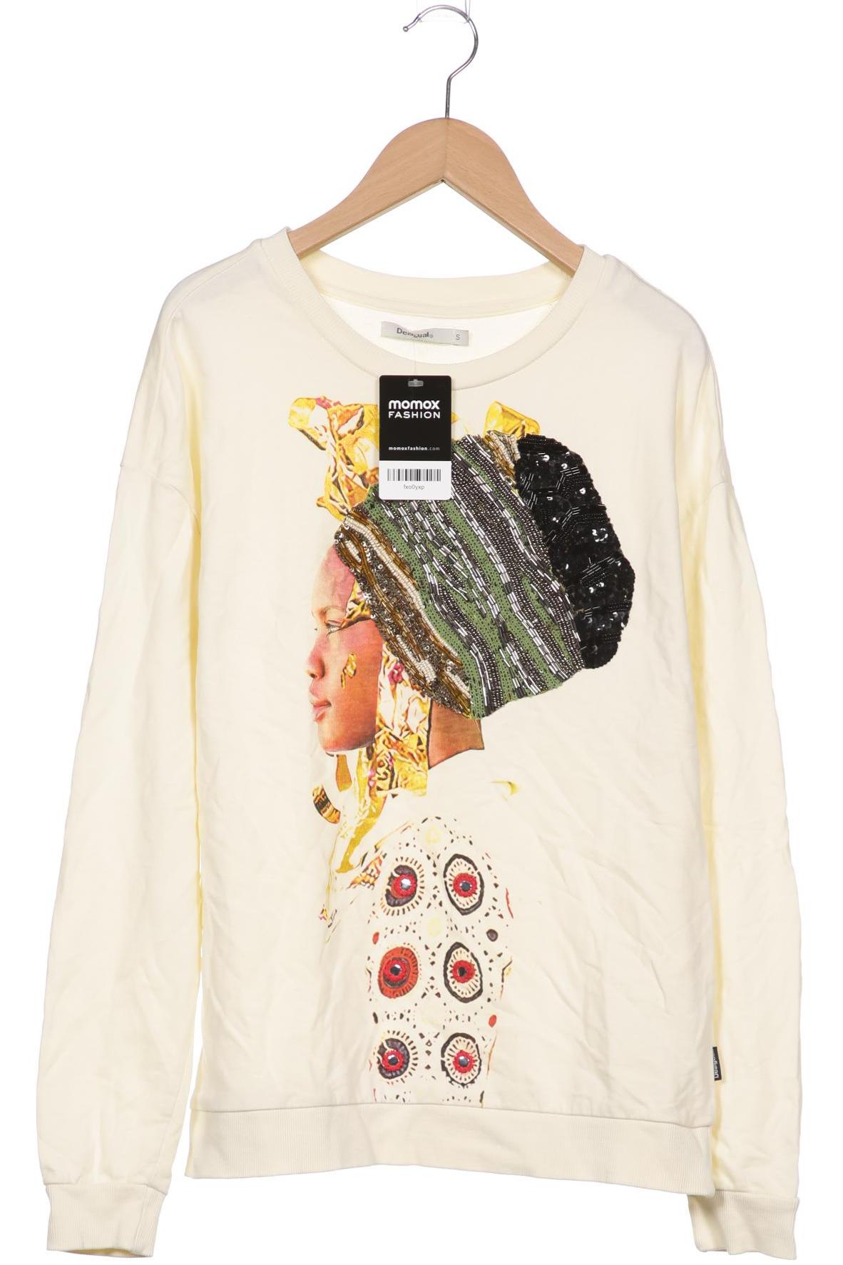 

Desigual Damen Sweatshirt, gelb, Gr. 36