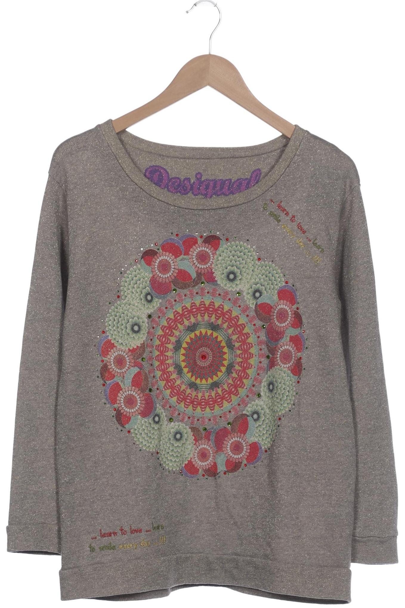 

Desigual Damen Sweatshirt, beige, Gr. 42