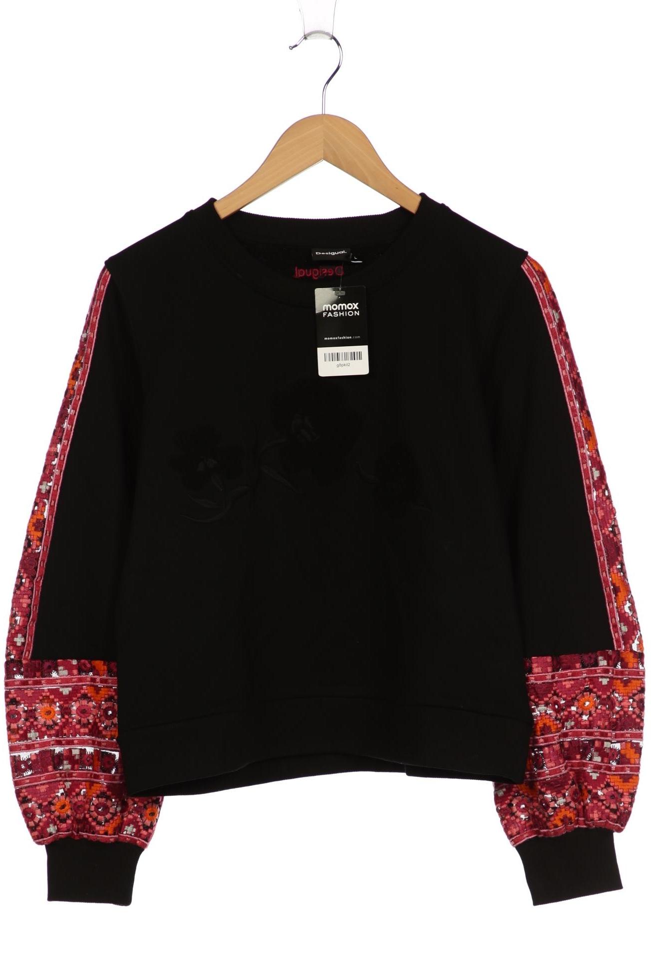 

Desigual Damen Sweatshirt, schwarz, Gr. 42