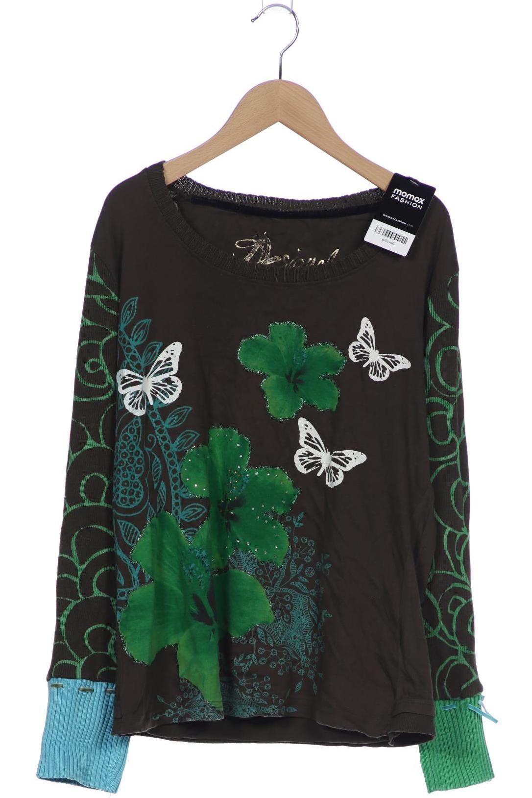

Desigual Damen Sweatshirt, grün, Gr. 44