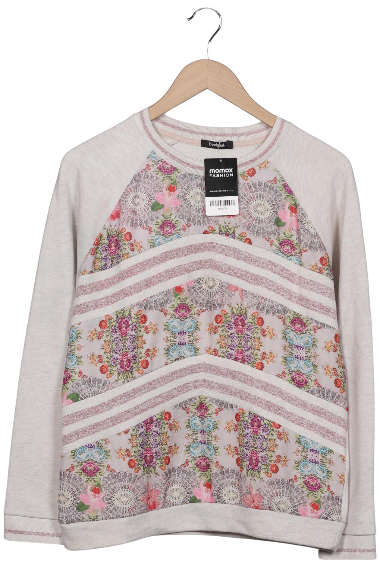 

Desigual Damen Sweatshirt, beige, Gr. 38