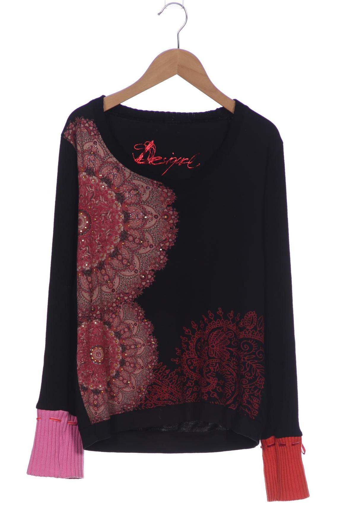 

Desigual Damen Sweatshirt, schwarz, Gr. 36