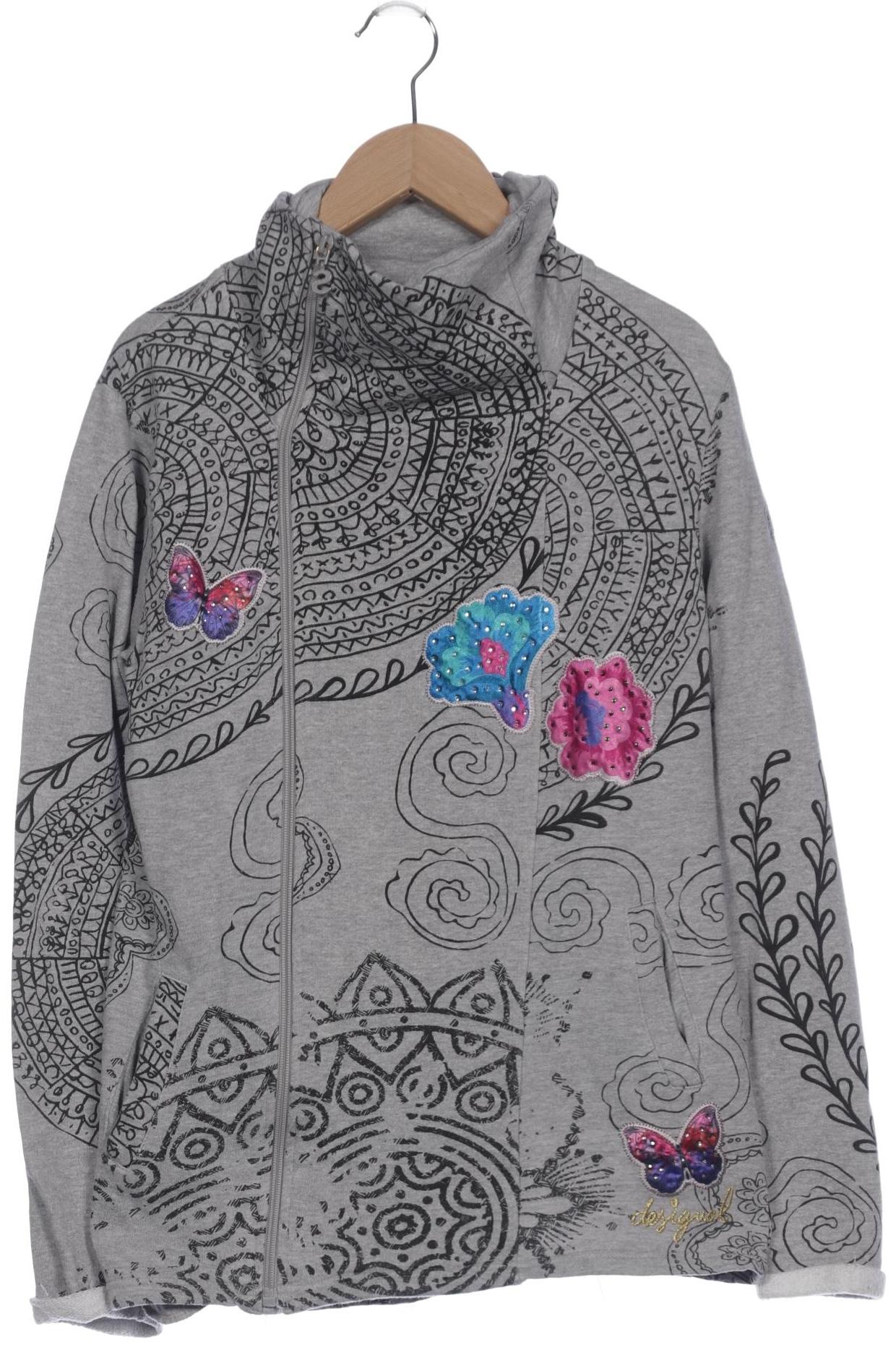 

Desigual Damen Sweatshirt, grau, Gr. 42