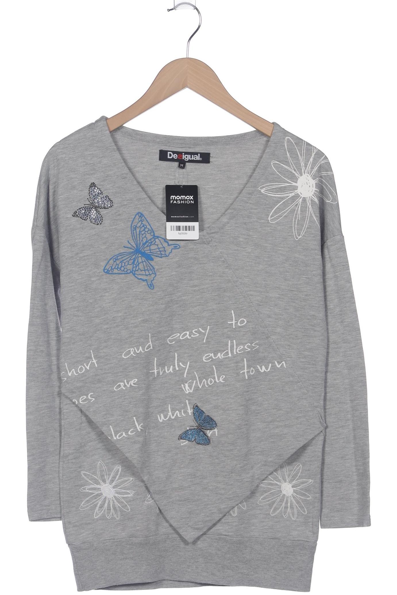 

Desigual Damen Sweatshirt, grau, Gr. 38