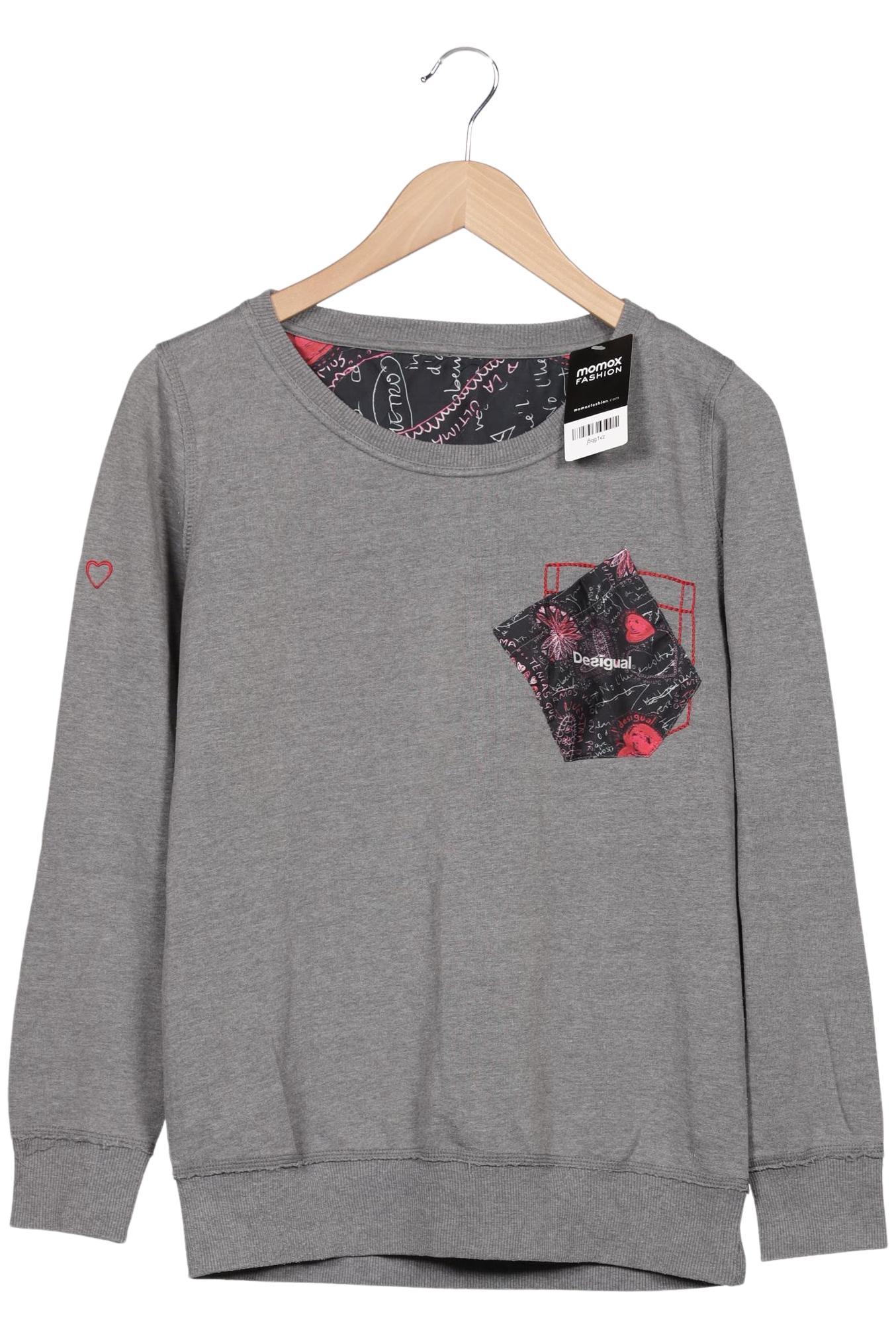 

Desigual Damen Sweatshirt, grau, Gr. 38