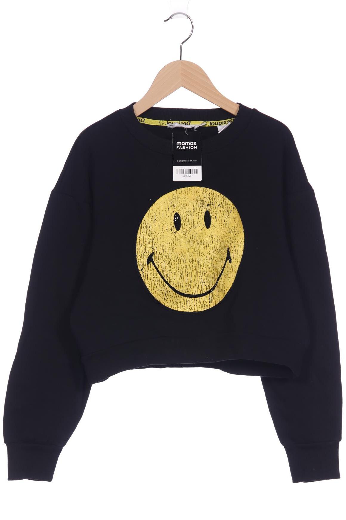 

Desigual Damen Sweatshirt, schwarz, Gr. 42