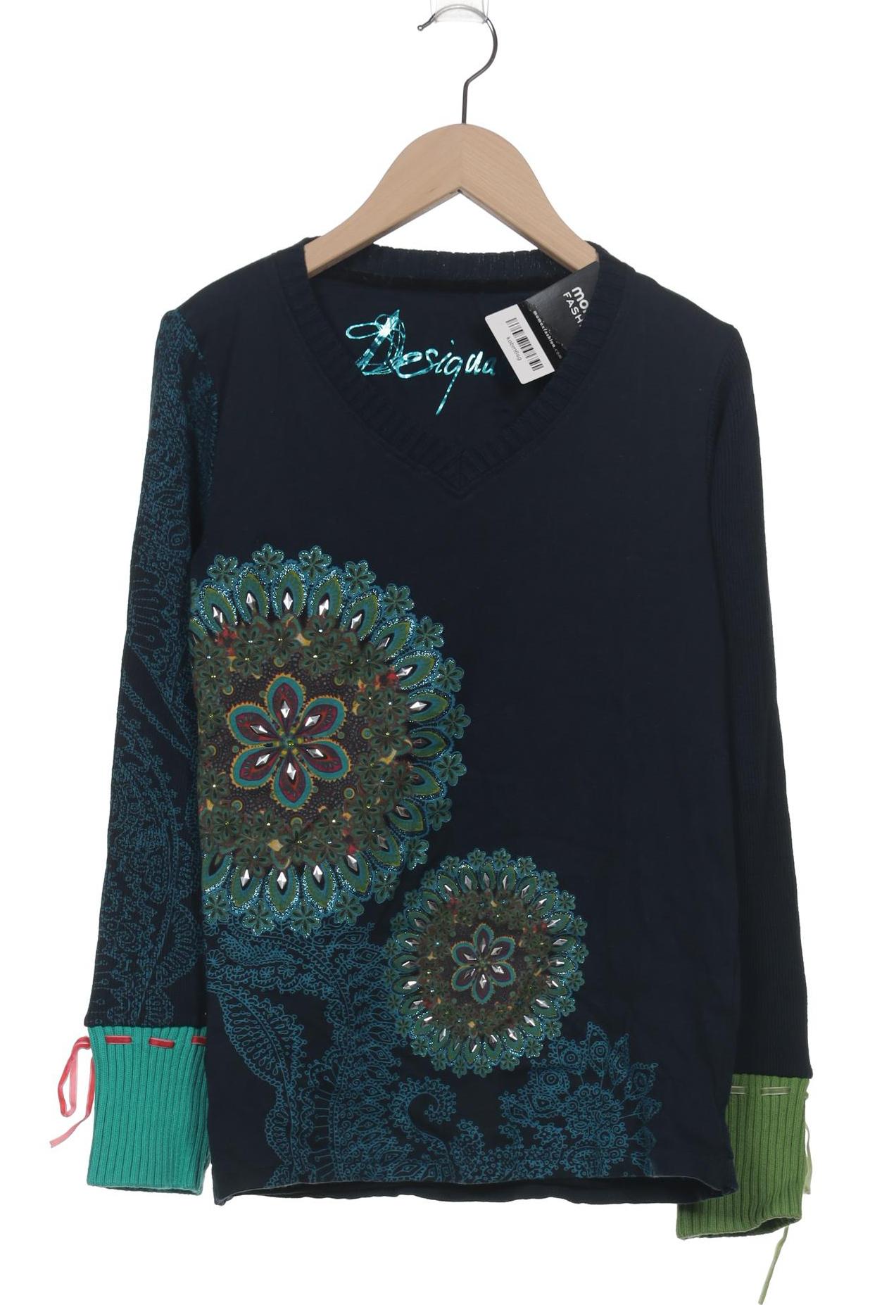 

Desigual Damen Sweatshirt, marineblau, Gr. 36
