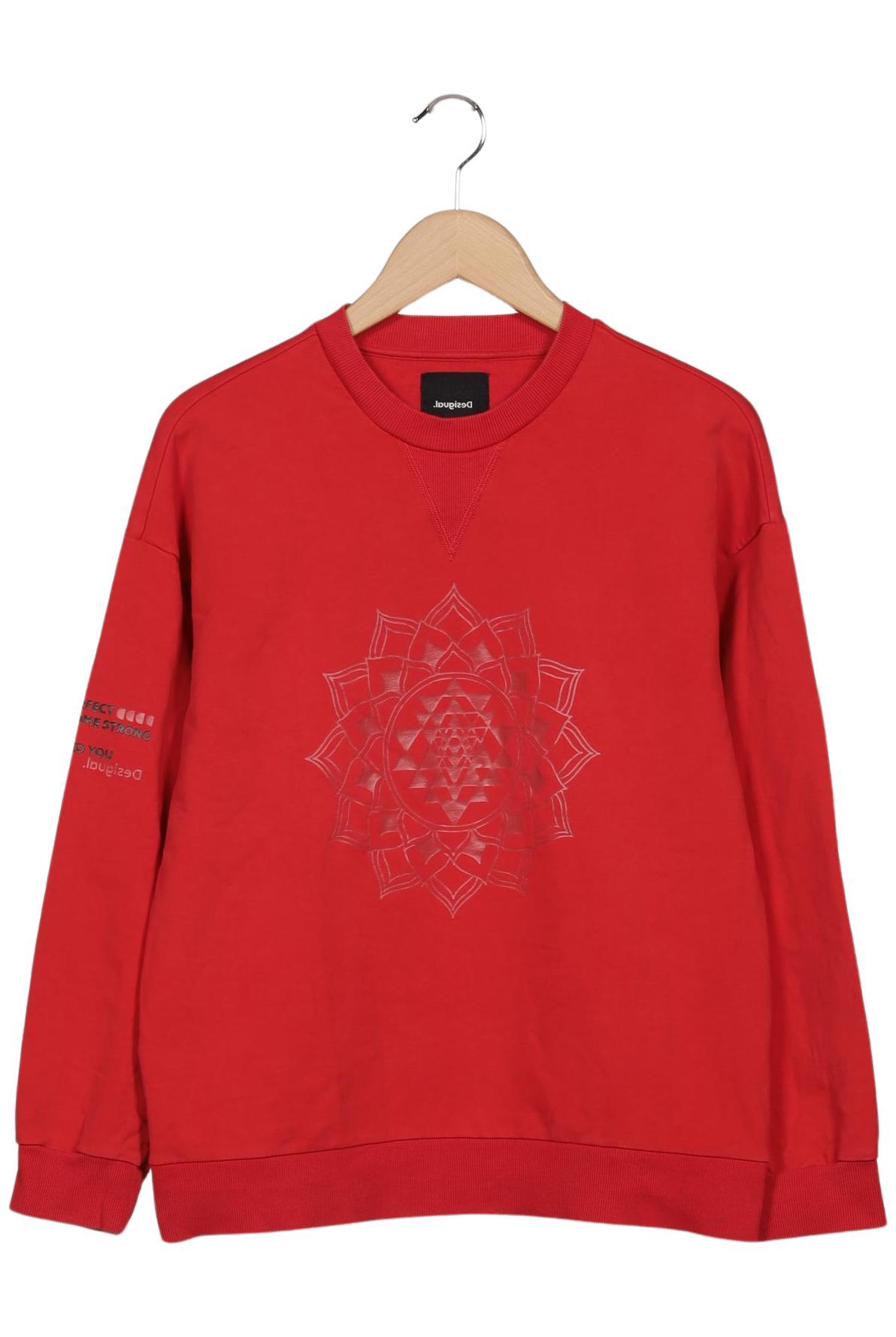 

Desigual Damen Sweatshirt, rot, Gr. 36