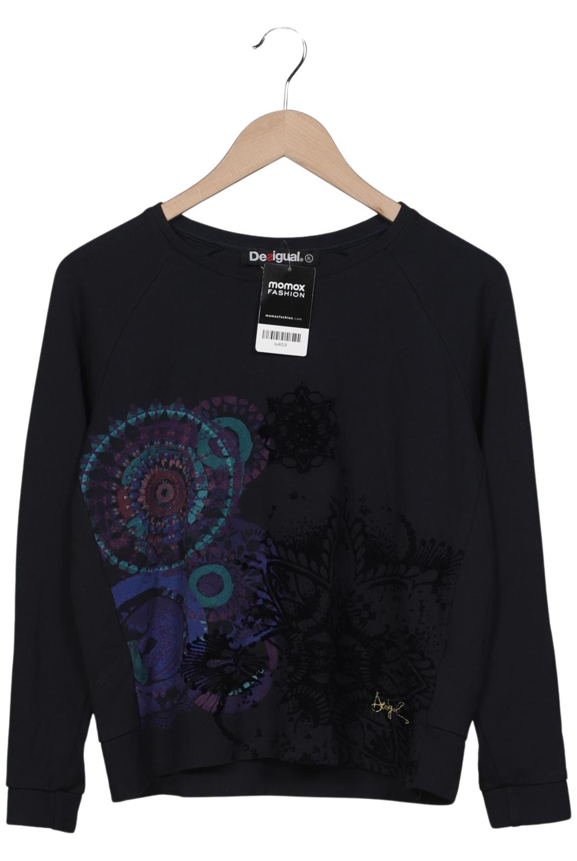 

Desigual Damen Sweatshirt, marineblau, Gr. 44
