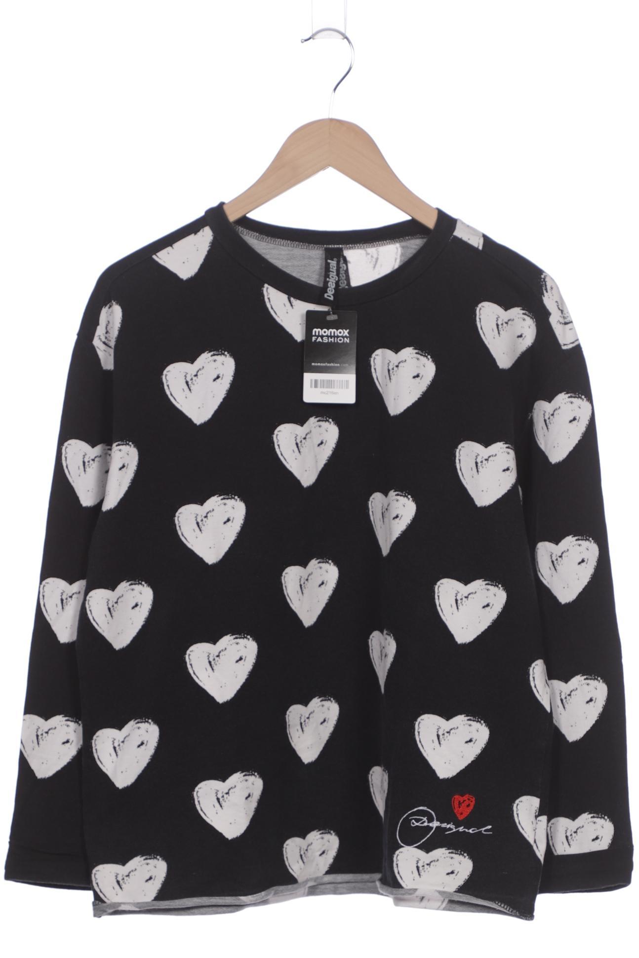 

Desigual Damen Sweatshirt, schwarz, Gr. 44
