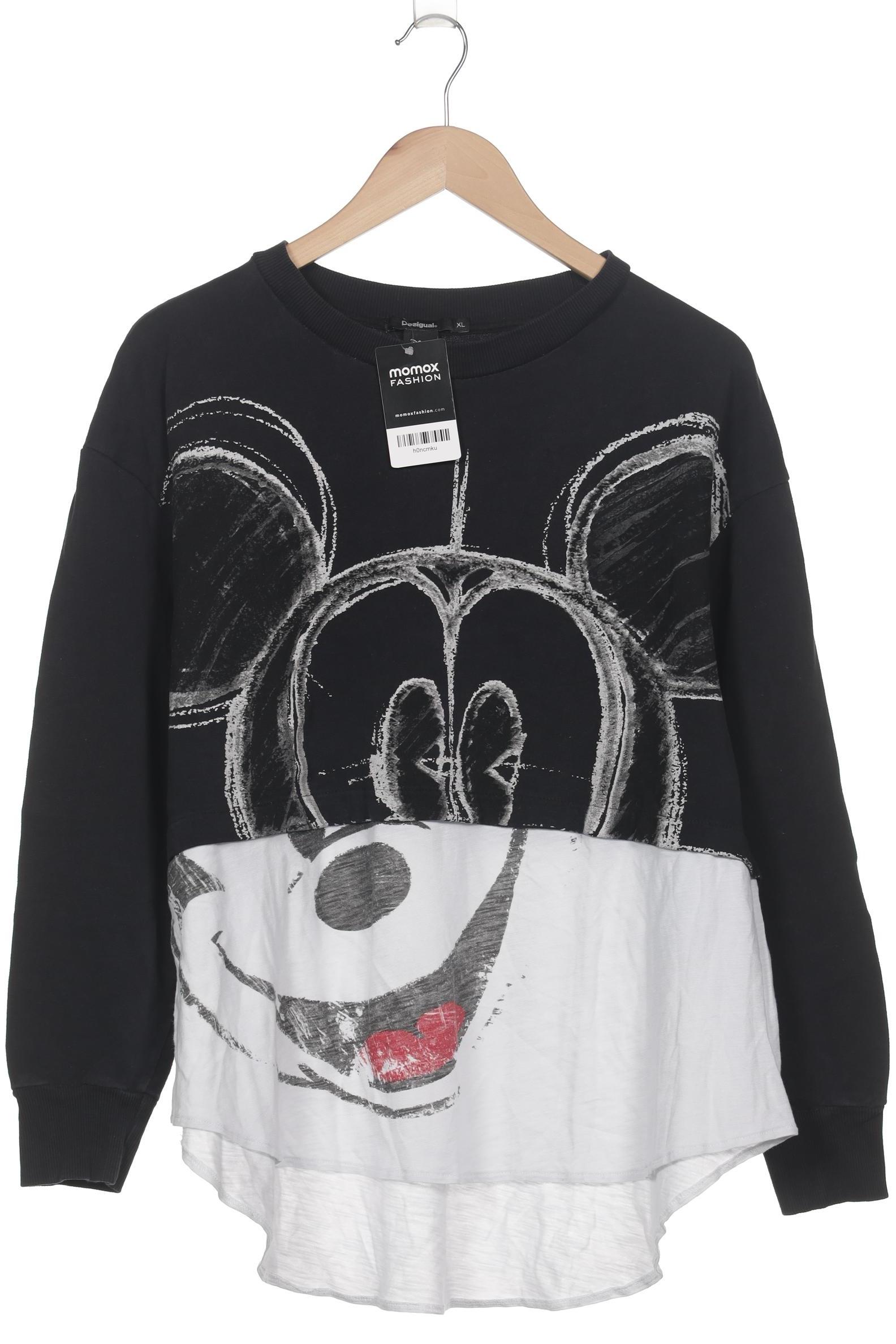 

Desigual Damen Sweatshirt, schwarz, Gr. 44