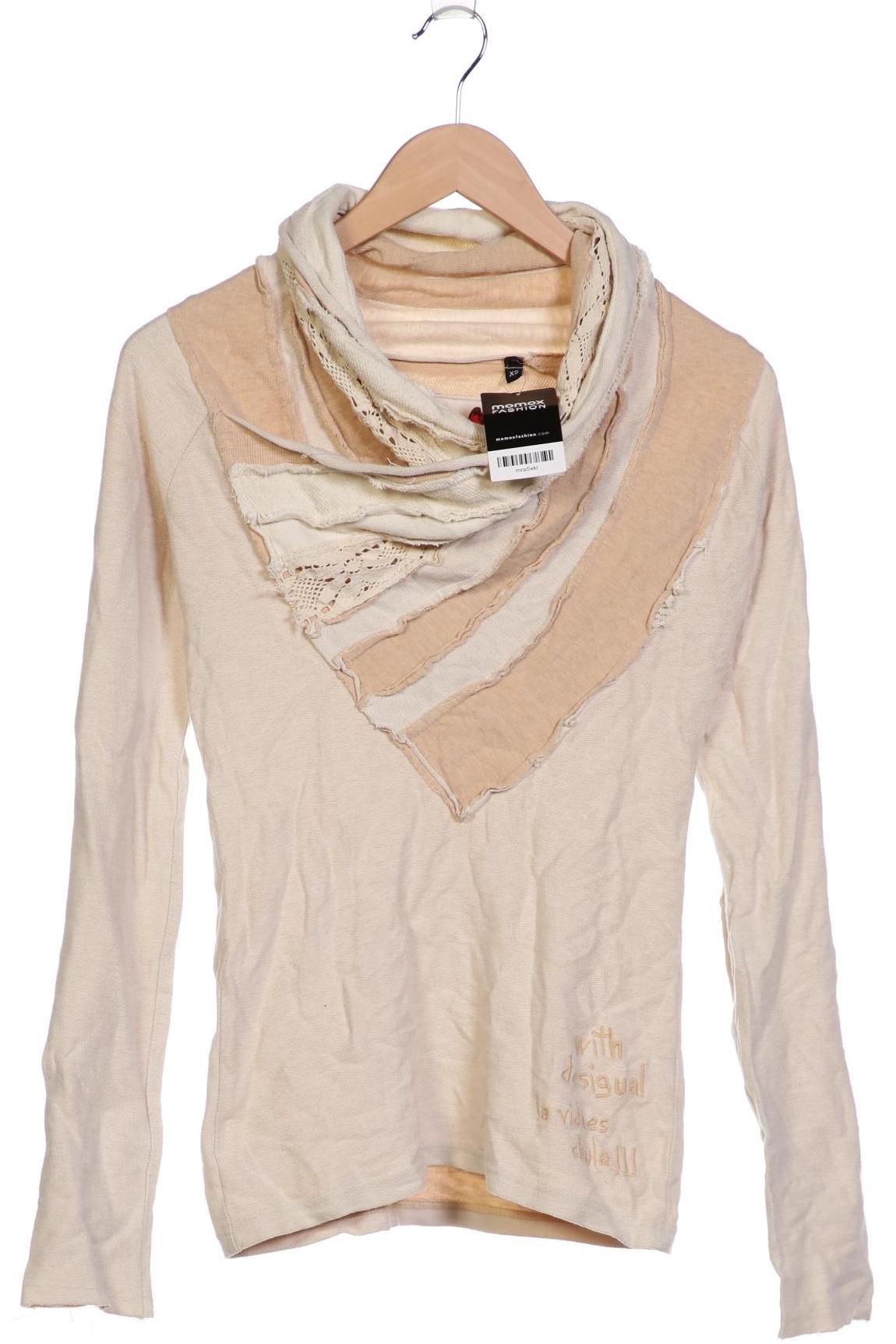 

Desigual Damen Sweatshirt, cremeweiß, Gr. 34