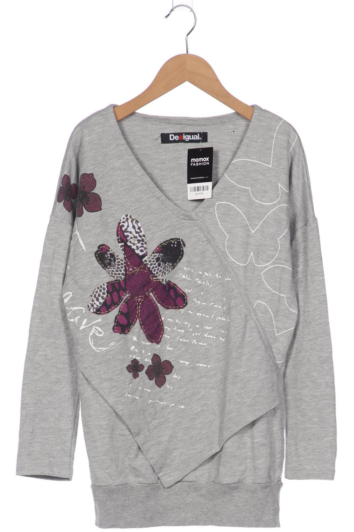 

Desigual Damen Sweatshirt, grau, Gr. 38