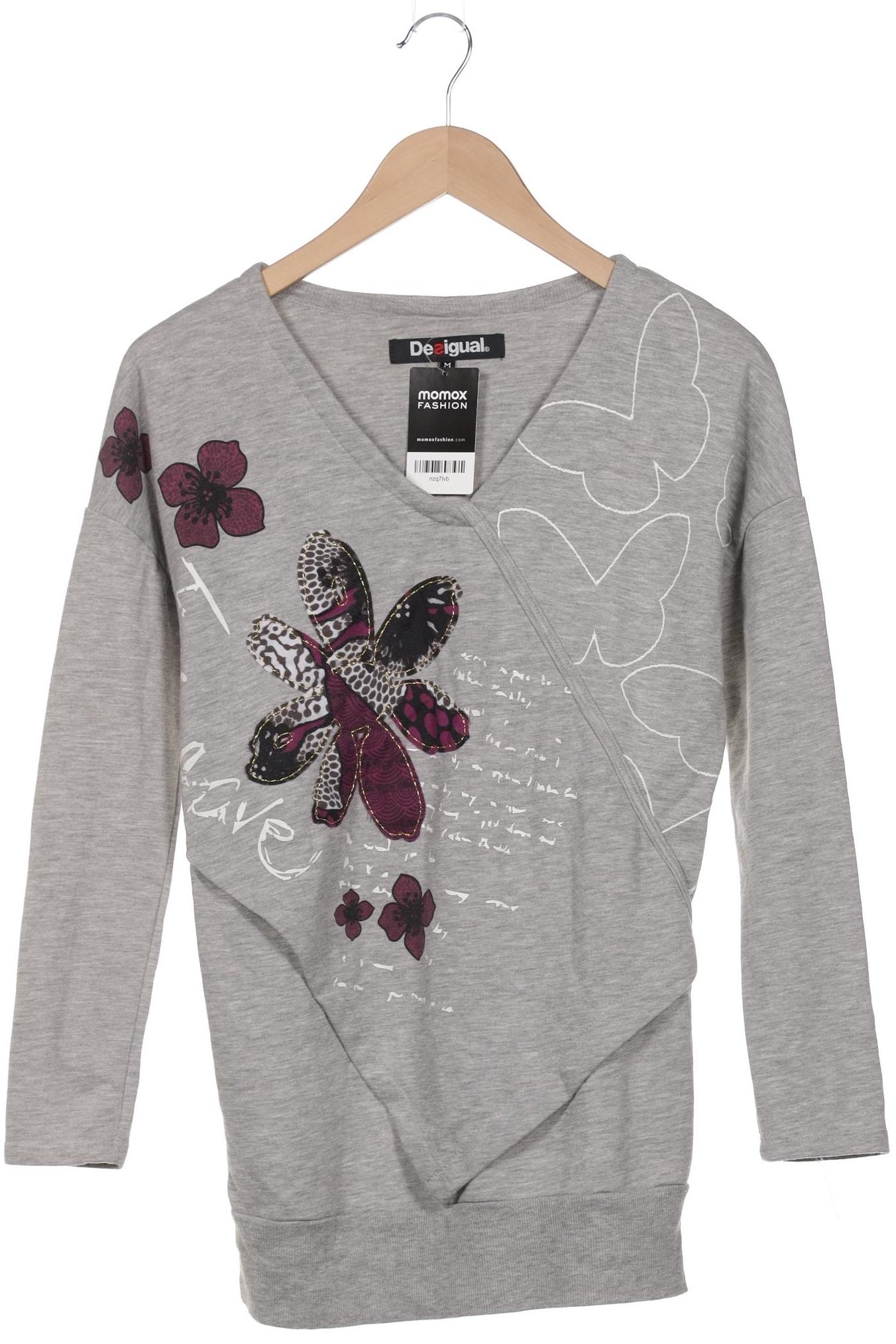 

Desigual Damen Sweatshirt, grau, Gr. 38