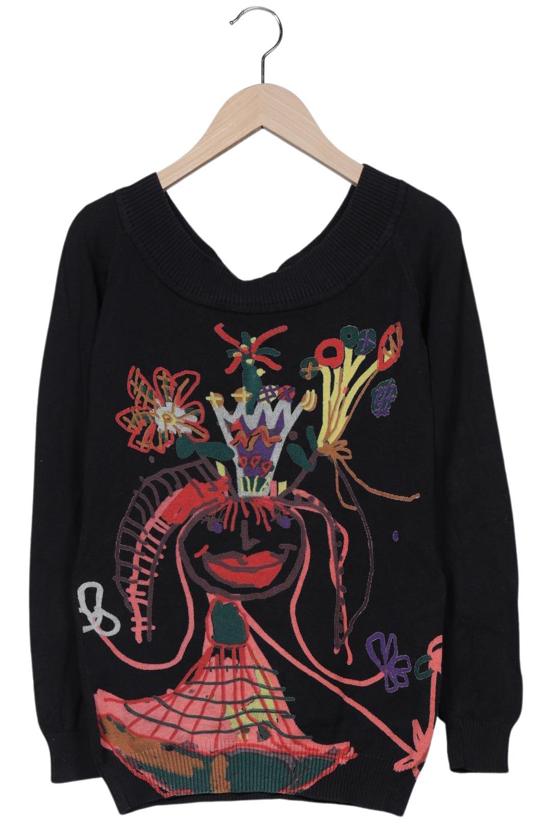 

Desigual Damen Sweatshirt, schwarz, Gr. 36