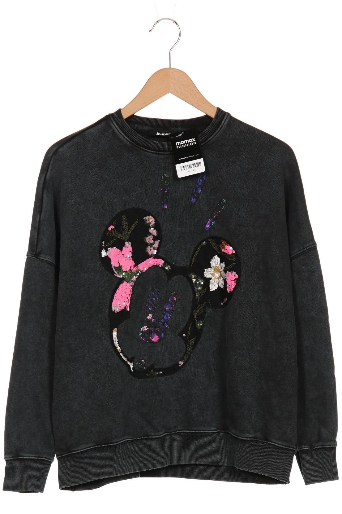 

Desigual Damen Sweatshirt, schwarz, Gr. 38