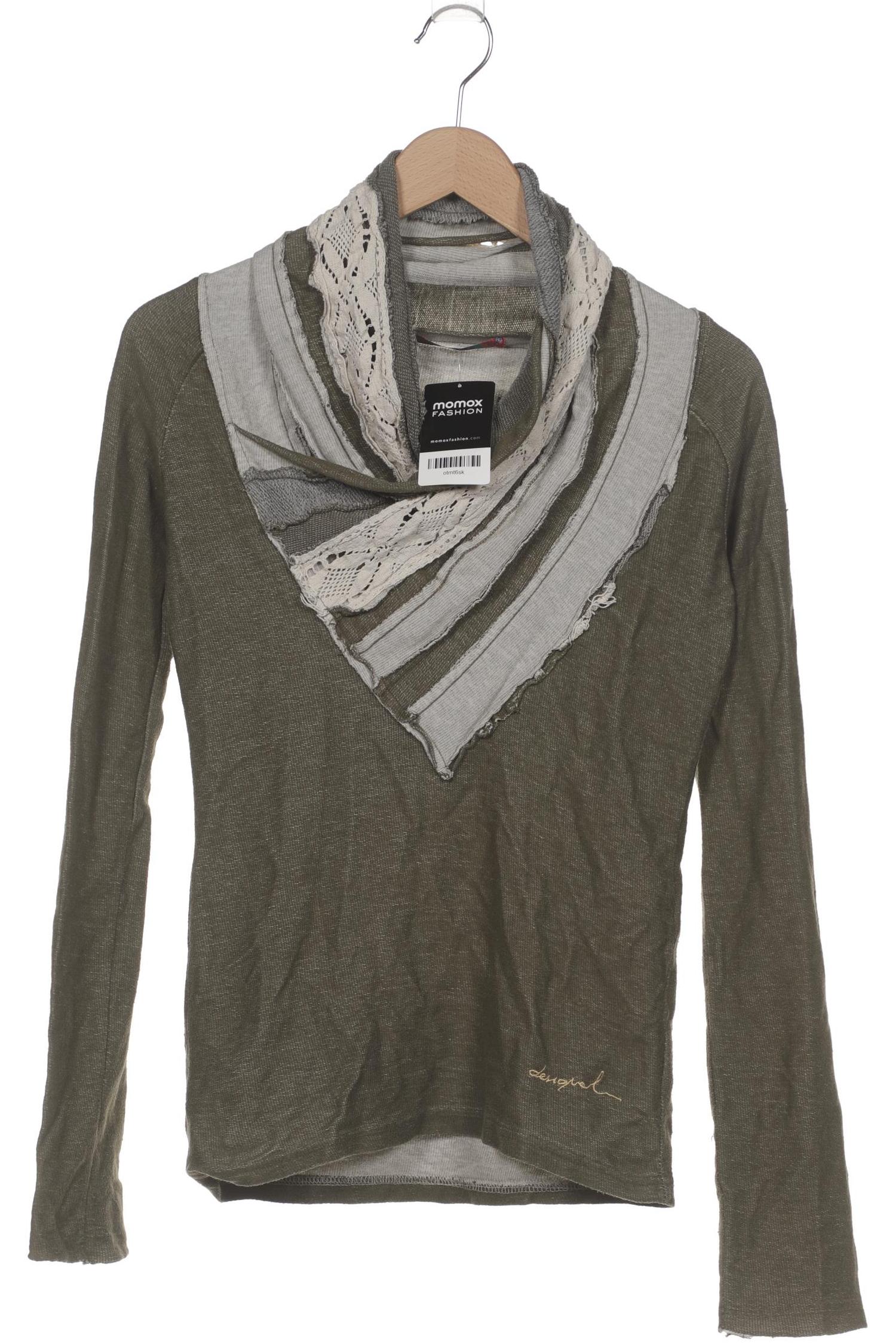 

Desigual Damen Sweatshirt, grün, Gr. 36