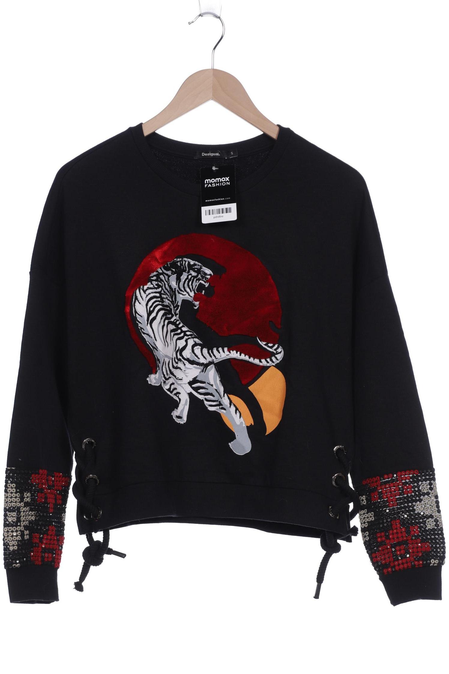 

Desigual Damen Sweatshirt, schwarz