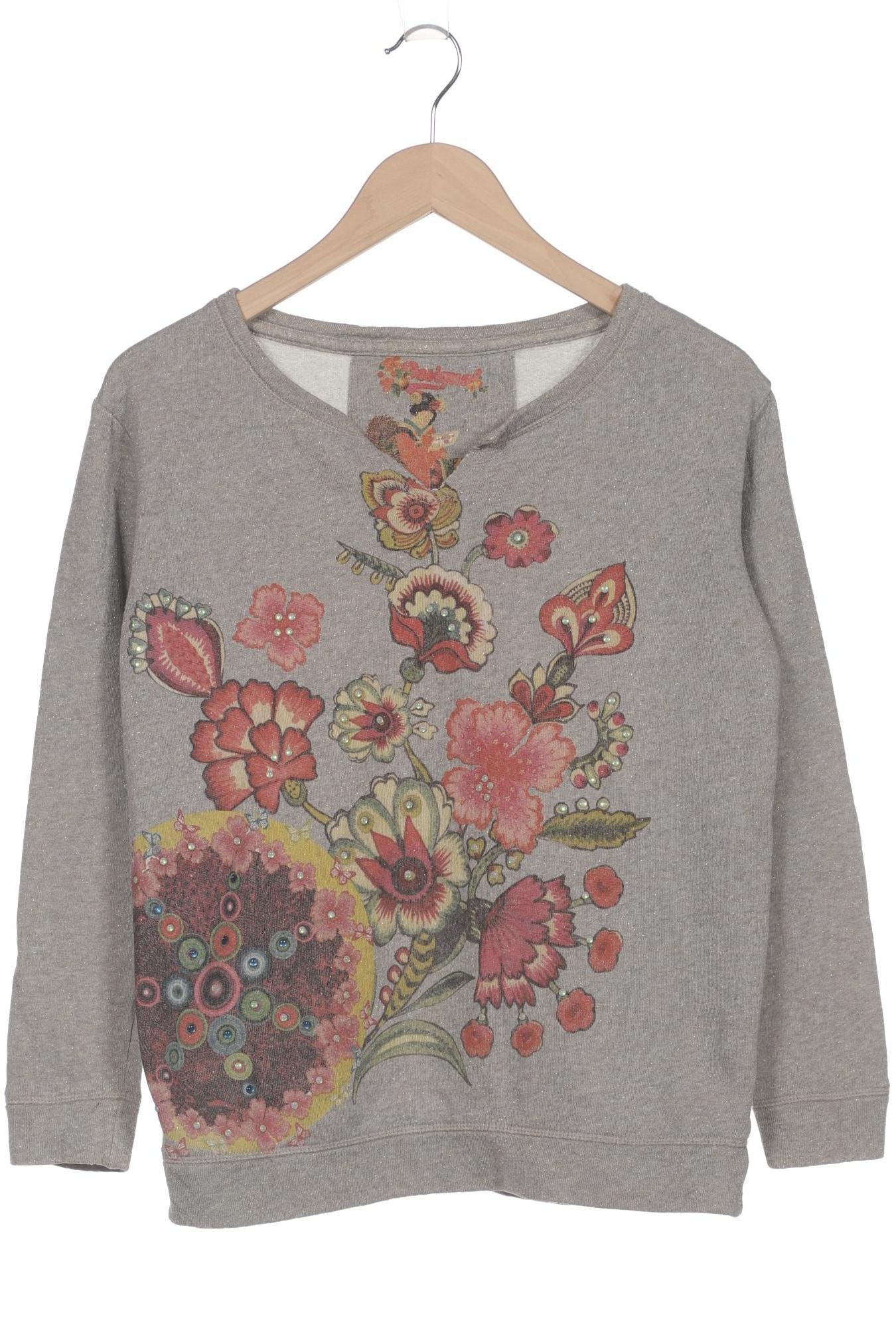 

Desigual Damen Sweatshirt, grau, Gr. 38
