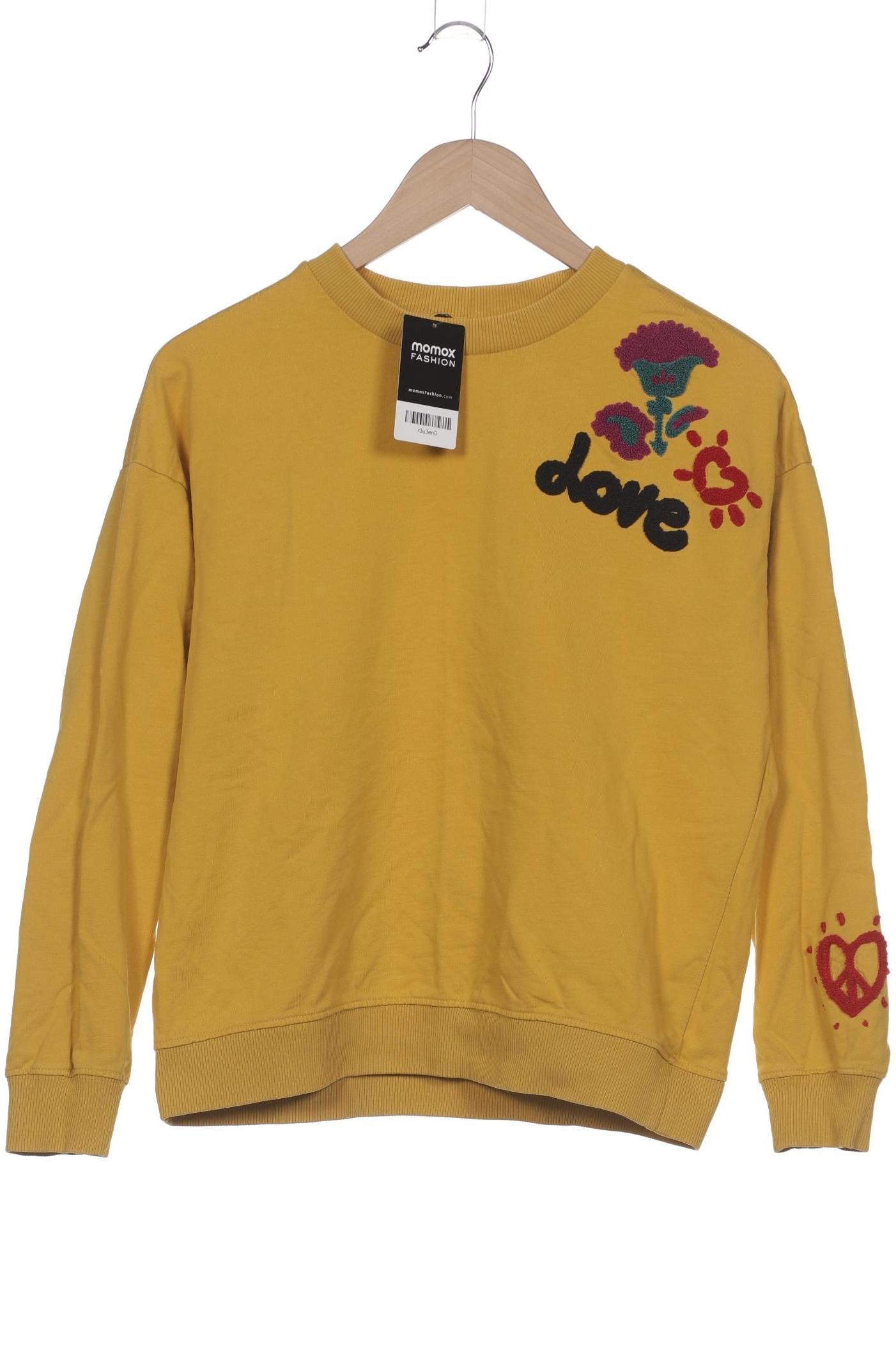 

Desigual Damen Sweatshirt, gelb, Gr. 36
