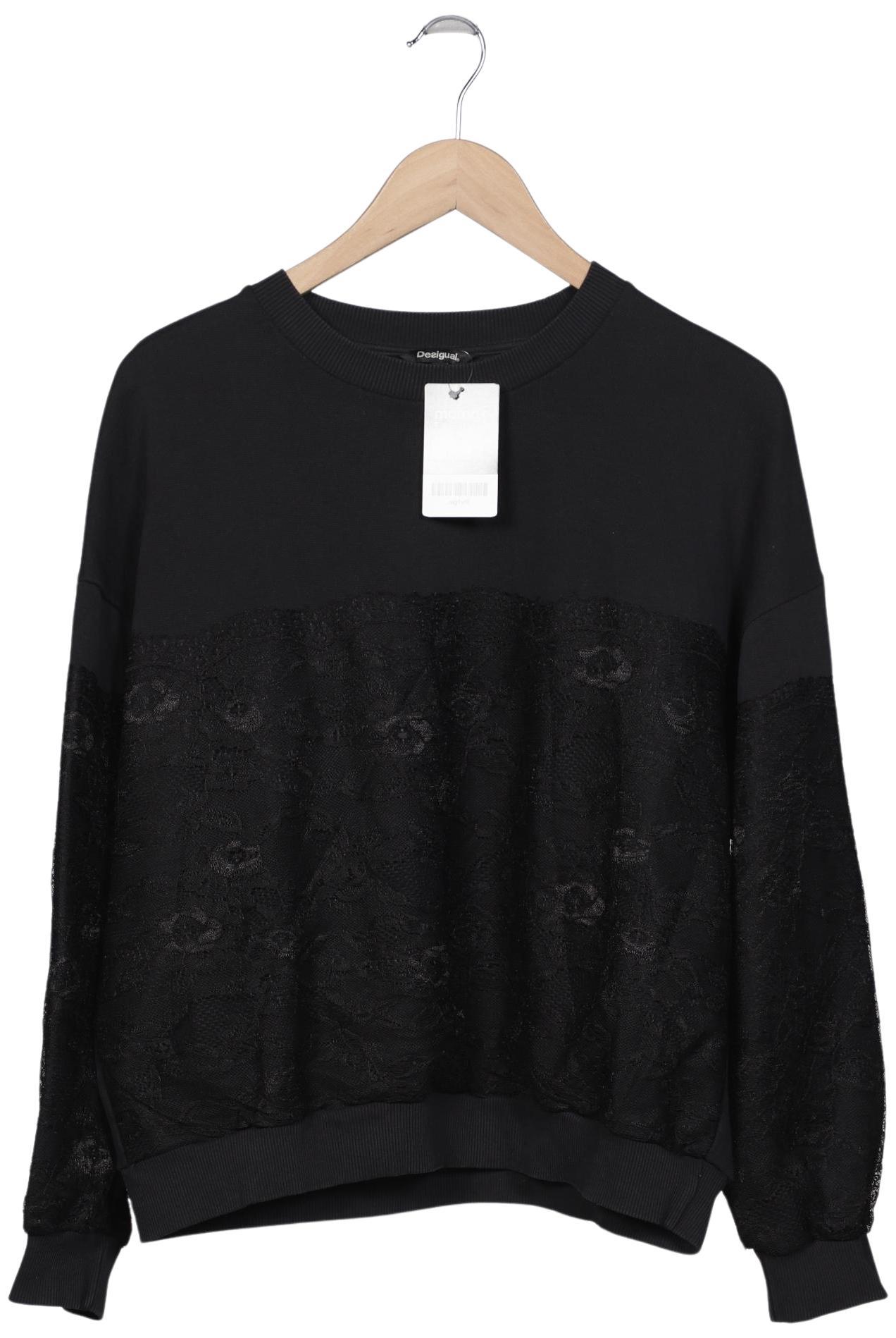 

Desigual Damen Sweatshirt, schwarz, Gr. 44