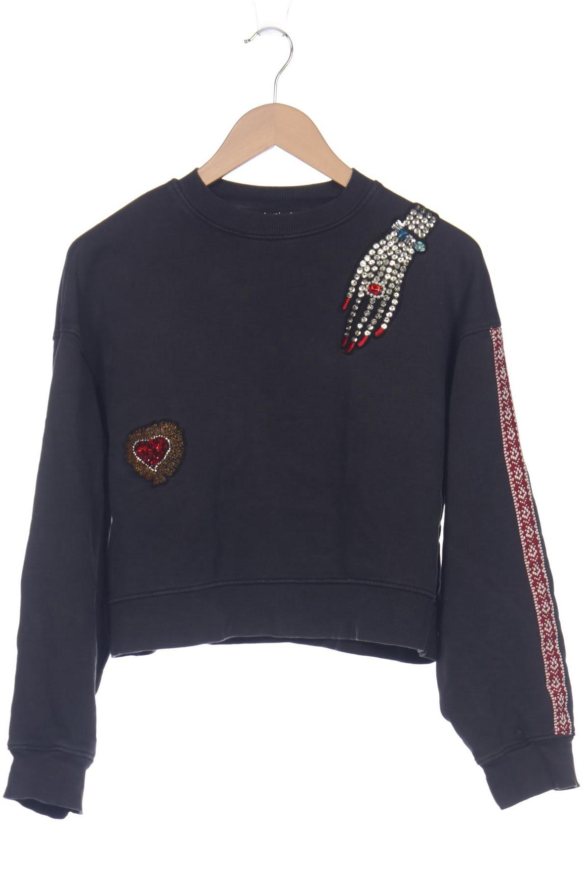 

Desigual Damen Sweatshirt, schwarz, Gr. 36