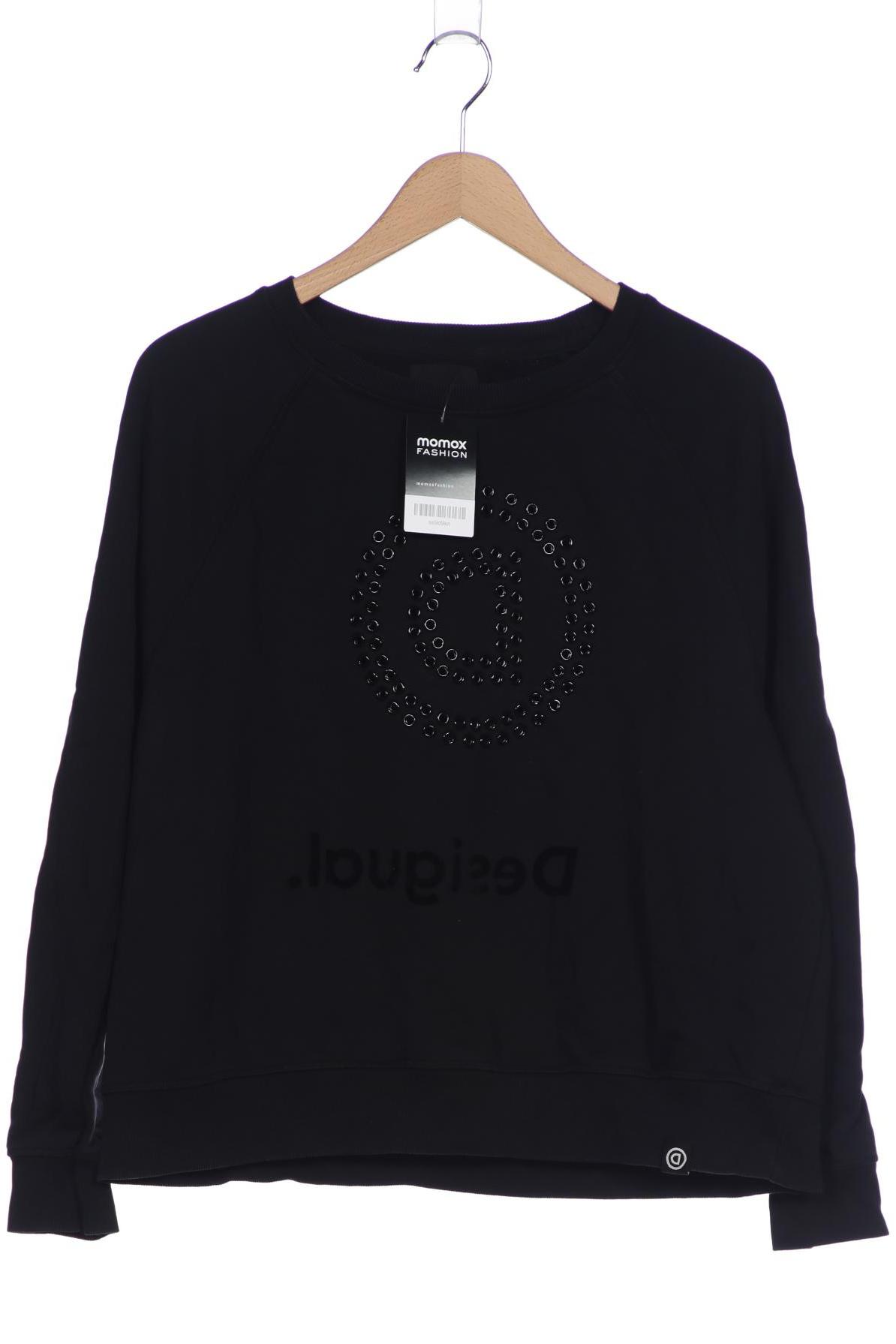 

Desigual Damen Sweatshirt, schwarz, Gr. 44