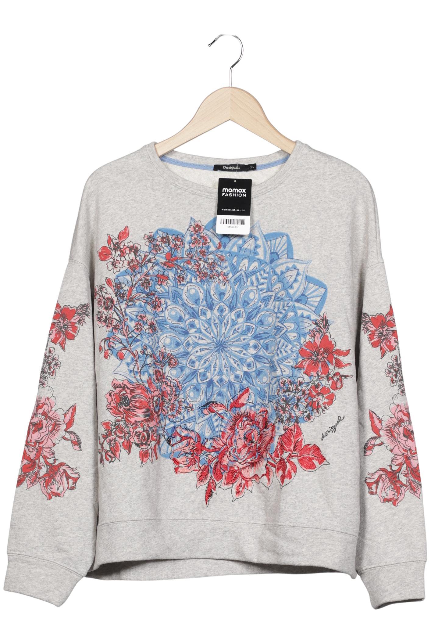

Desigual Damen Sweatshirt, grau, Gr. 44