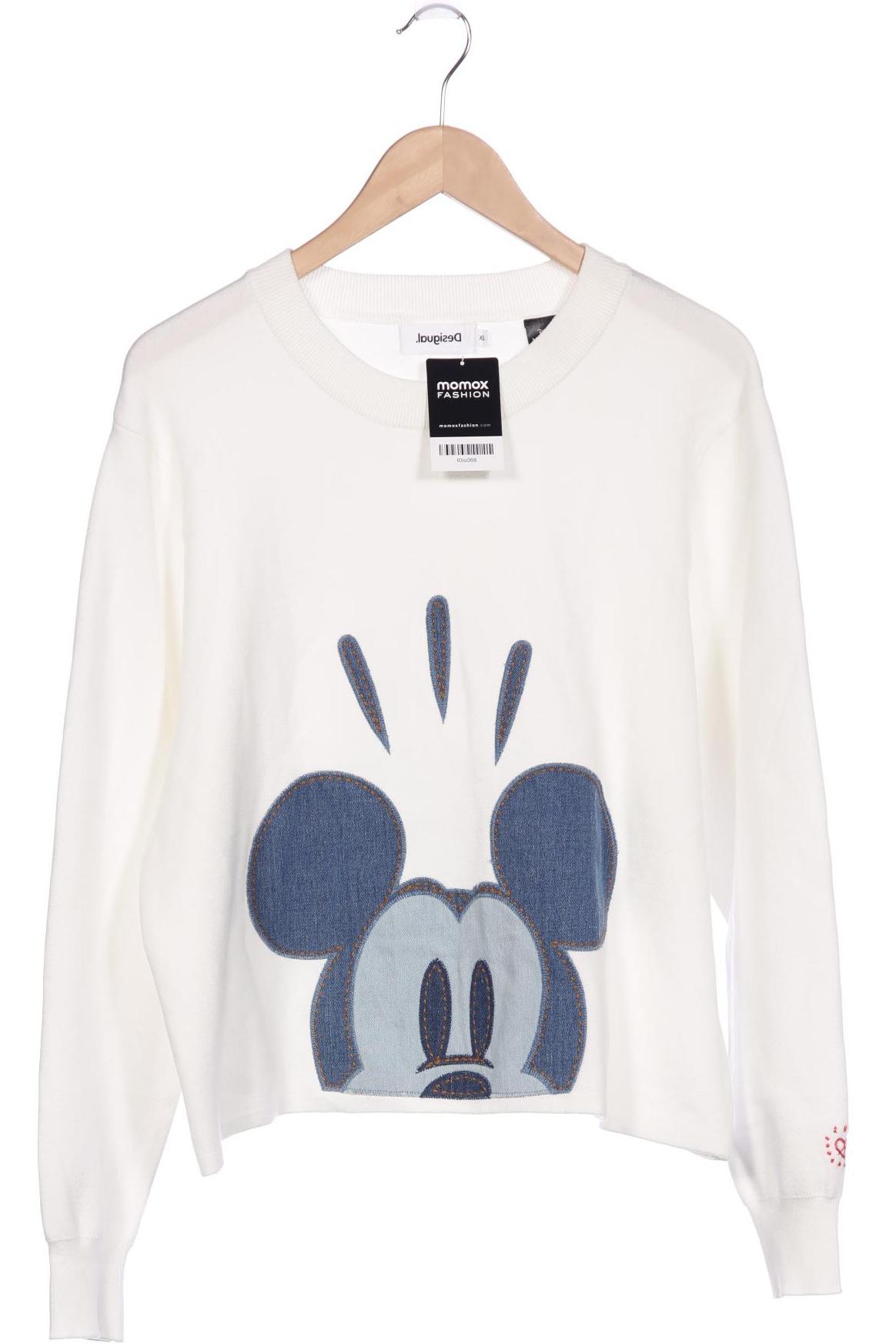 

Desigual Damen Sweatshirt, weiß, Gr. 44