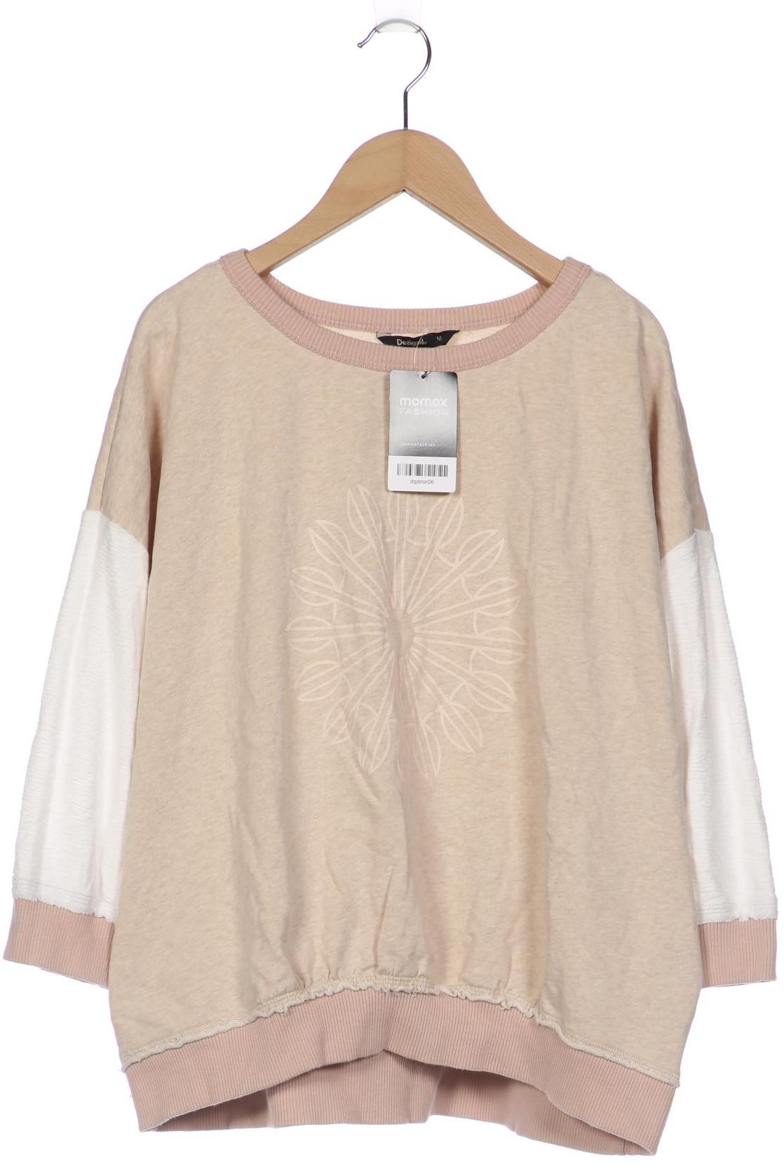 

Desigual Damen Sweatshirt, beige, Gr. 38