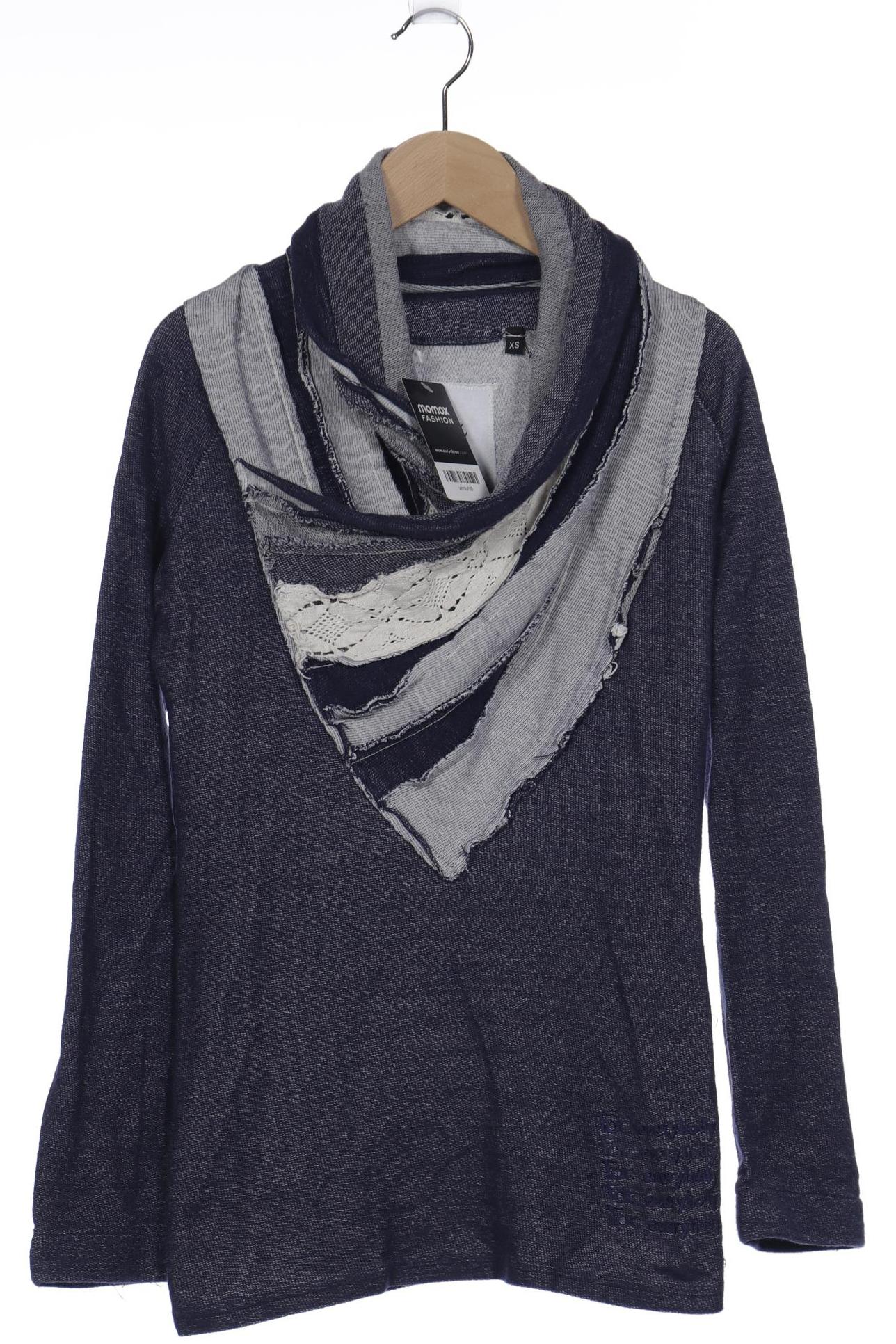 

Desigual Damen Sweatshirt, marineblau, Gr. 34