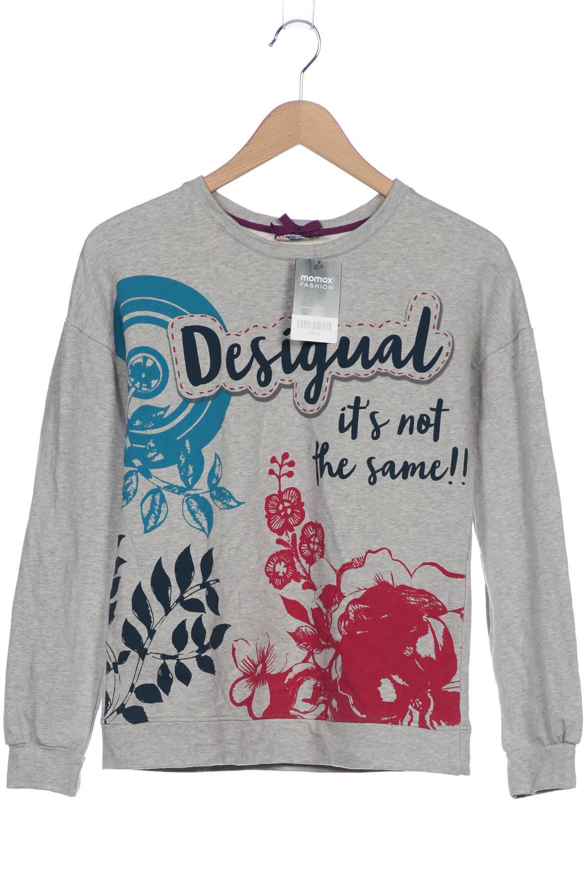 

Desigual Damen Sweatshirt, grau, Gr. 36