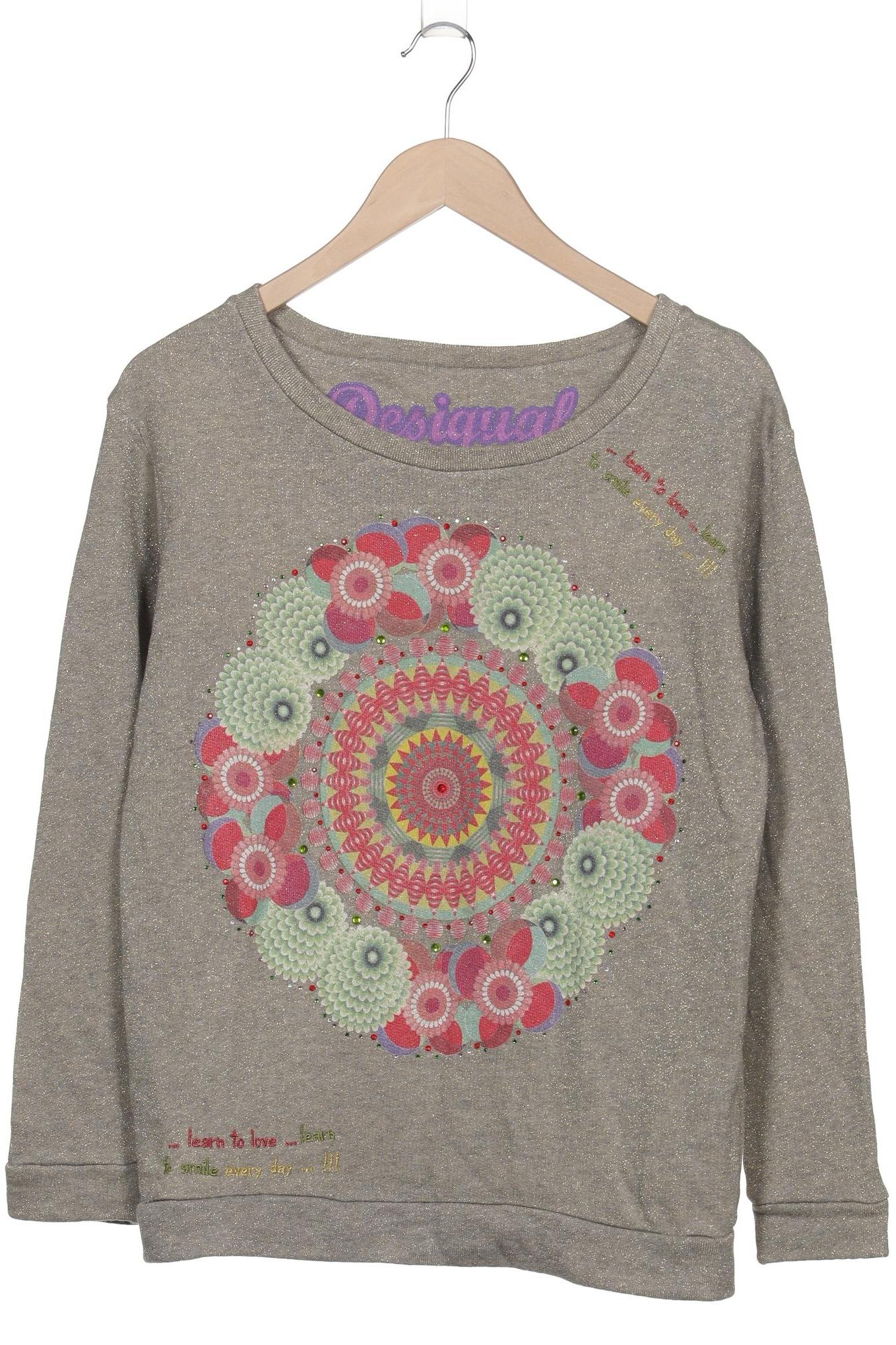 

Desigual Damen Sweatshirt, braun, Gr. 38