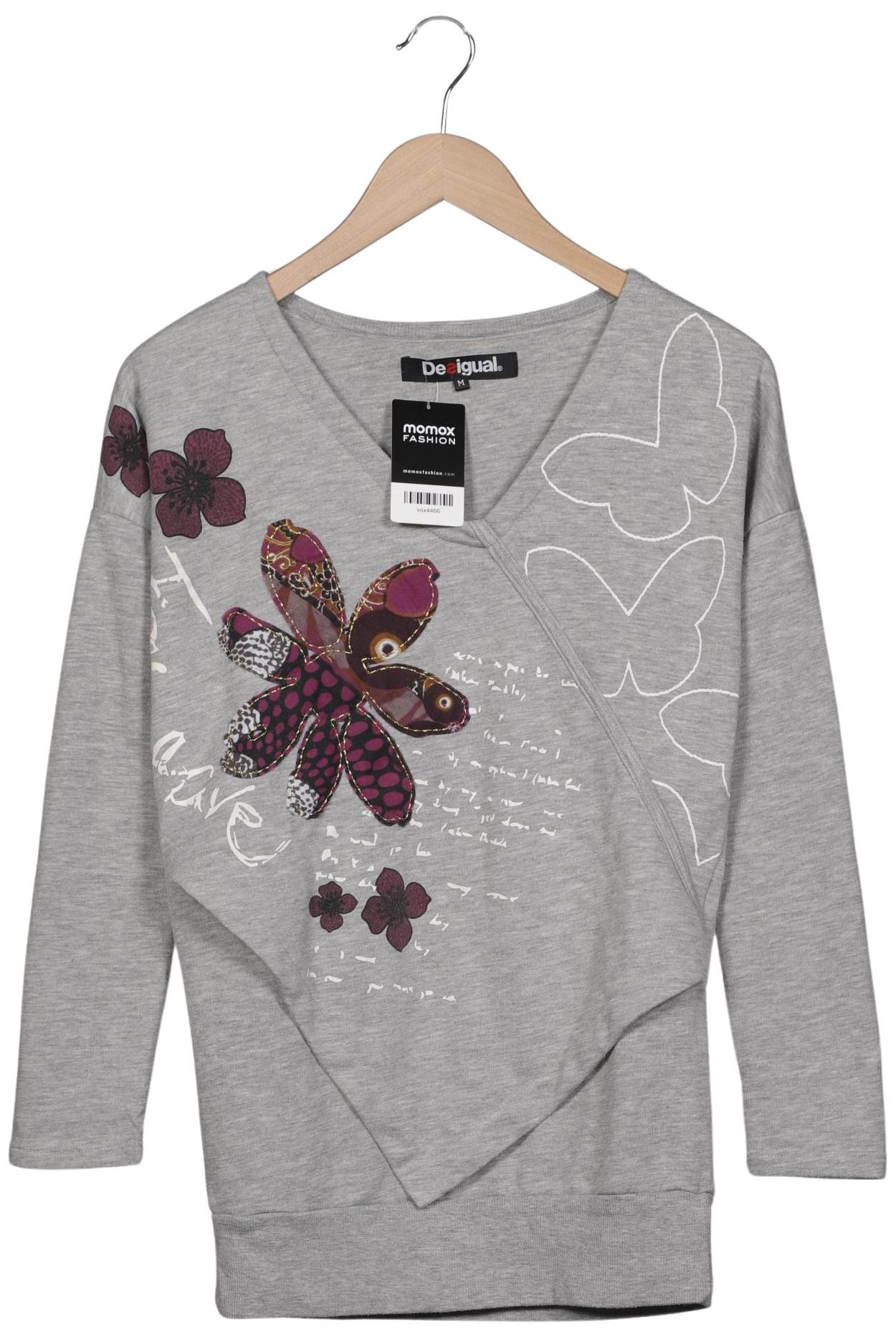 

Desigual Damen Sweatshirt, grau, Gr. 38