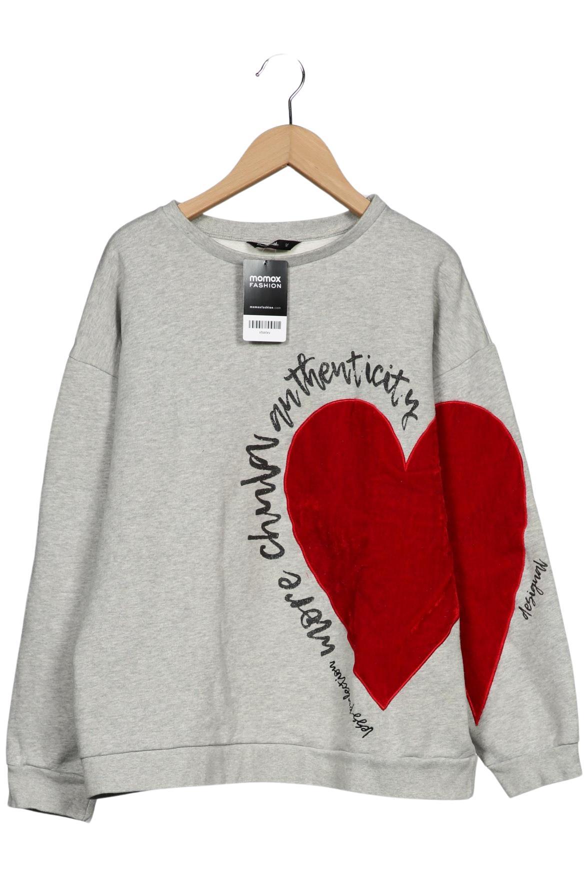 

Desigual Damen Sweatshirt, grau, Gr. 38