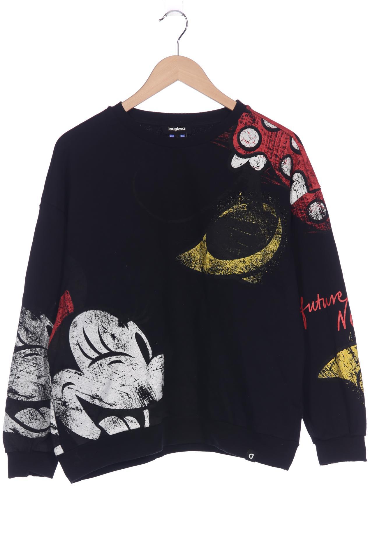 

Desigual Damen Sweatshirt, schwarz, Gr. 42