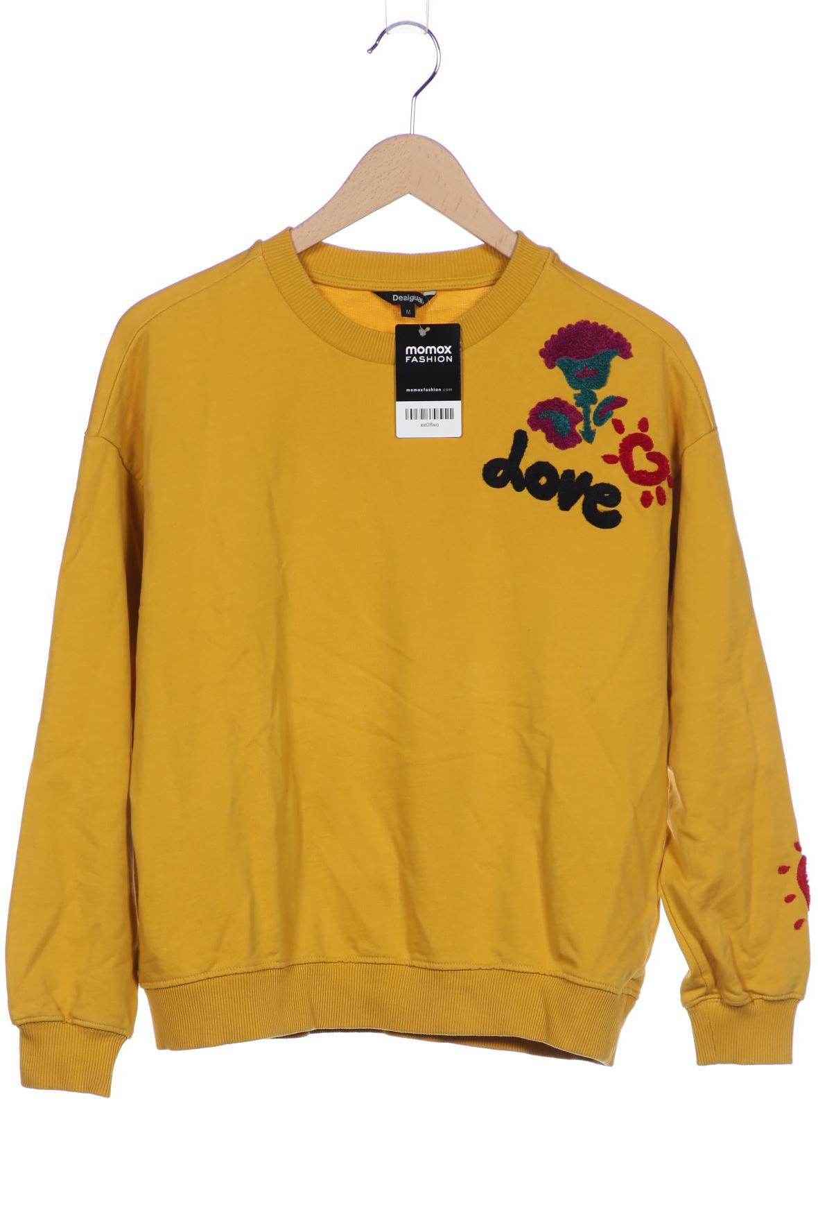 

Desigual Damen Sweatshirt, orange, Gr. 38