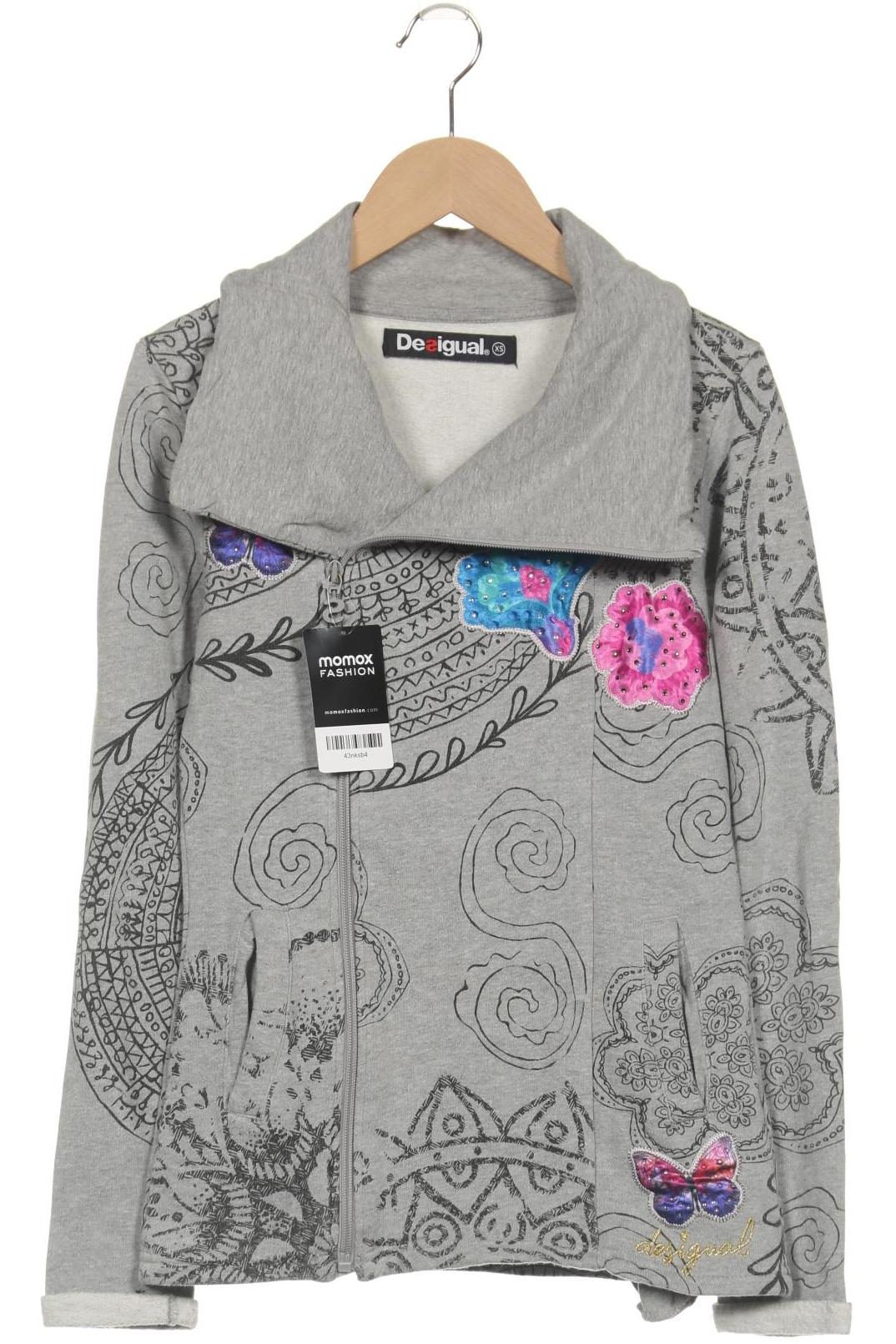 

Desigual Damen Sweatshirt, grau, Gr. 34