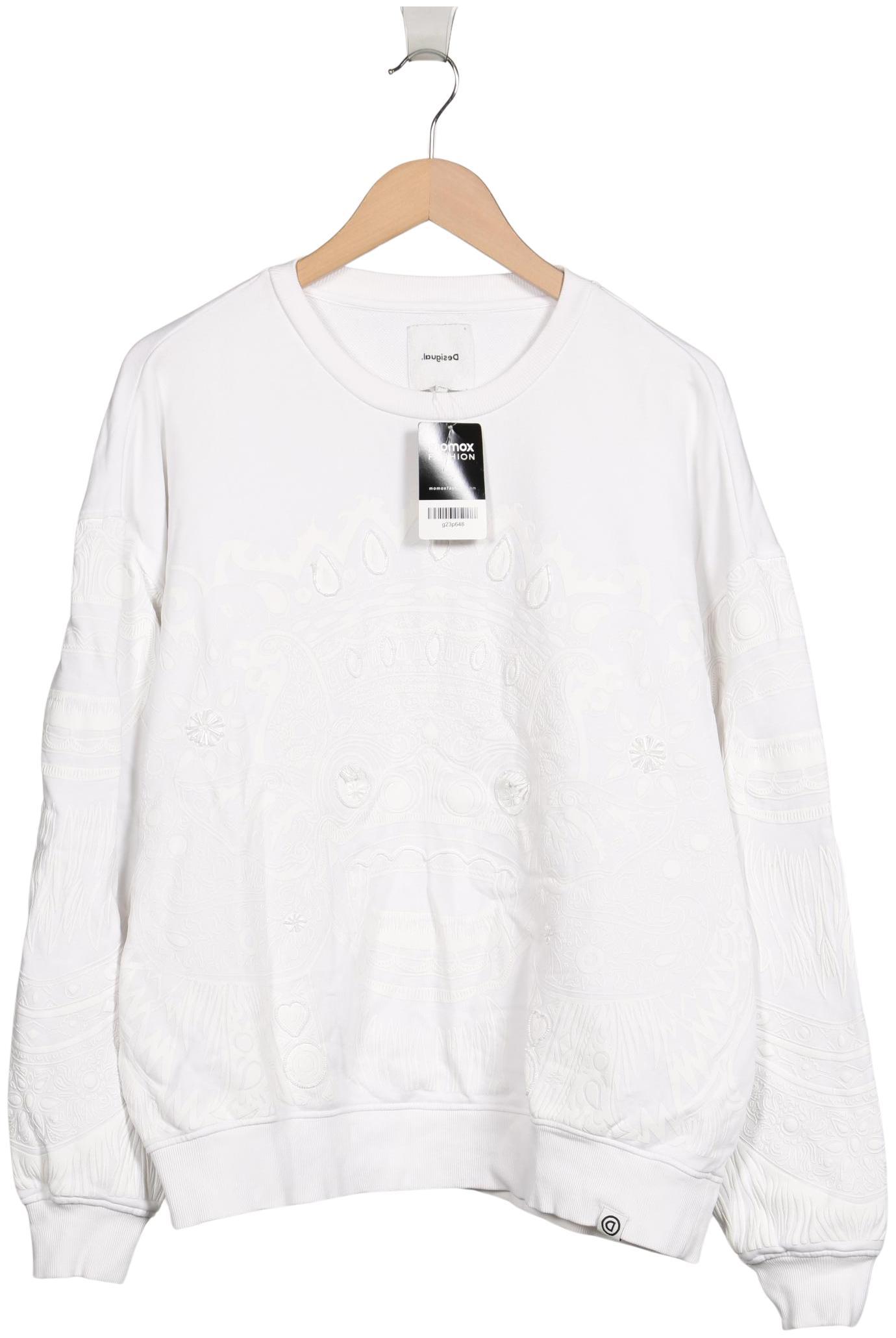 

Desigual Damen Sweatshirt, weiß, Gr. 44
