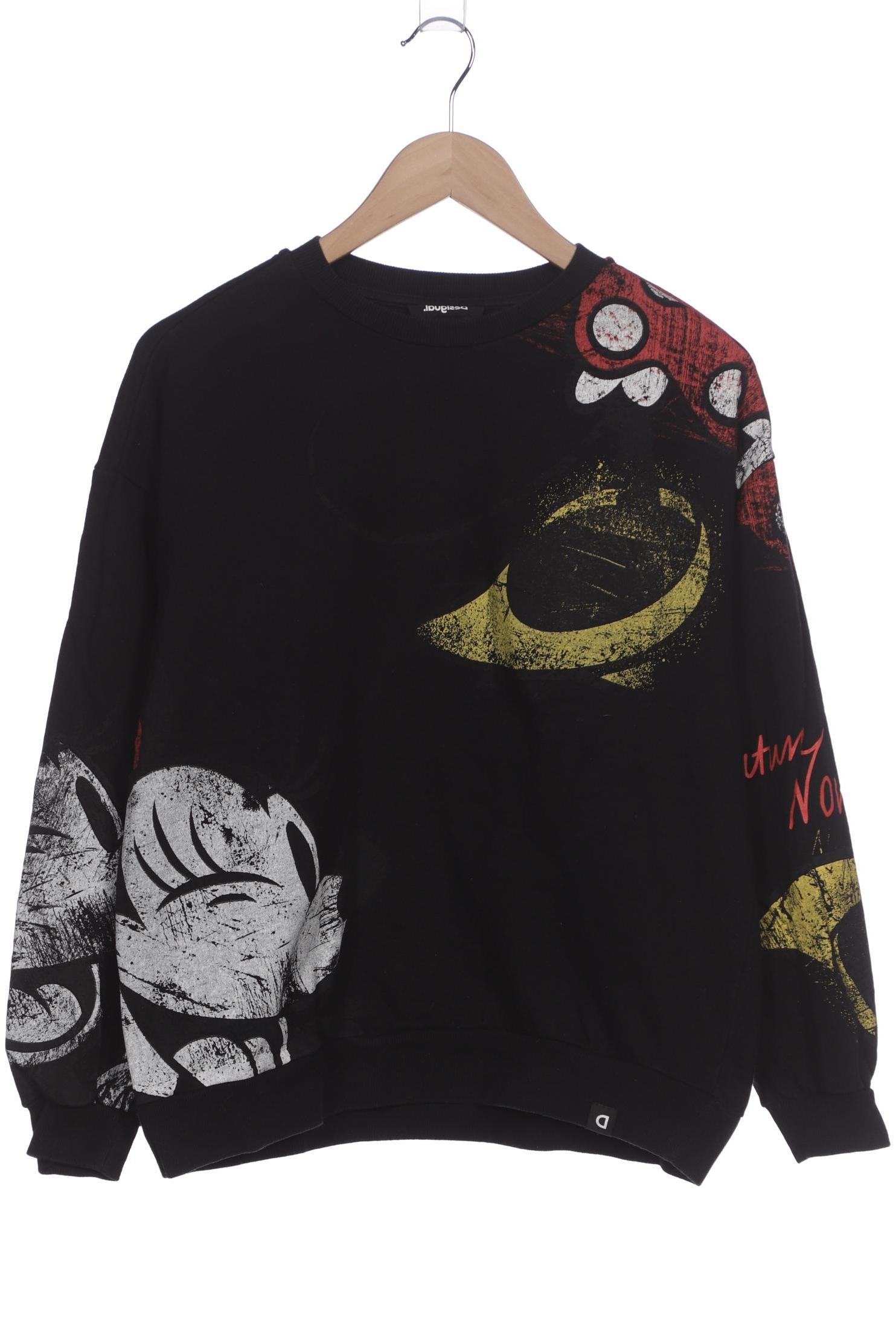 

Desigual Damen Sweatshirt, schwarz, Gr. 36