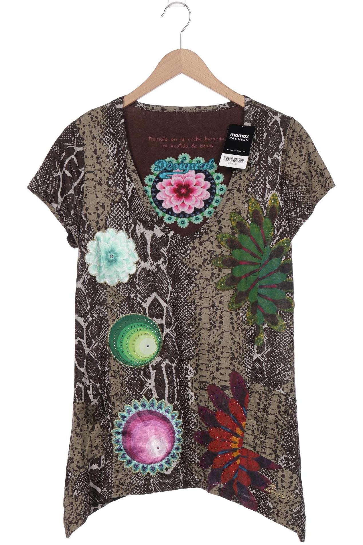 

Desigual Damen T-Shirt, braun