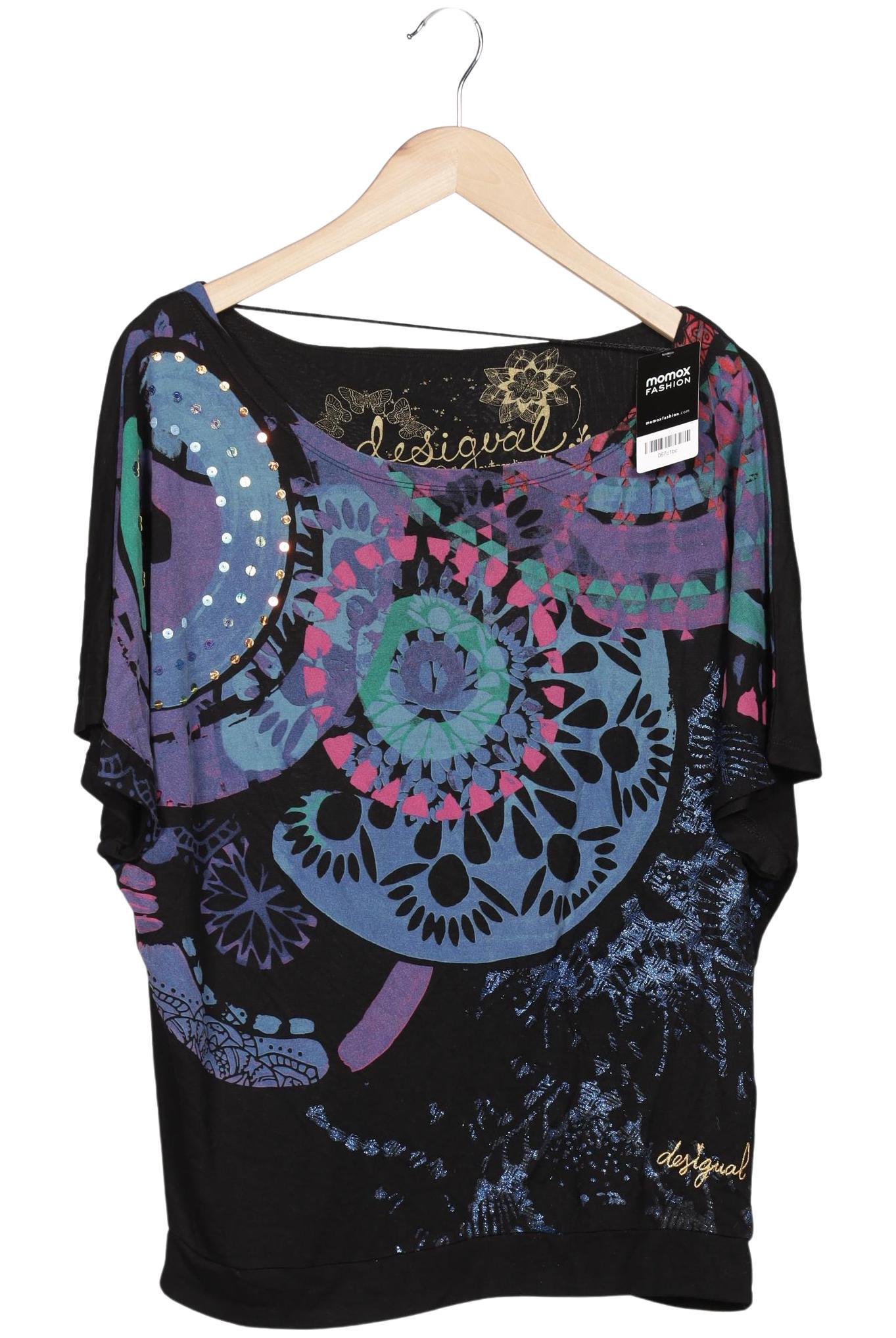 

Desigual Damen T-Shirt, schwarz, Gr. 42