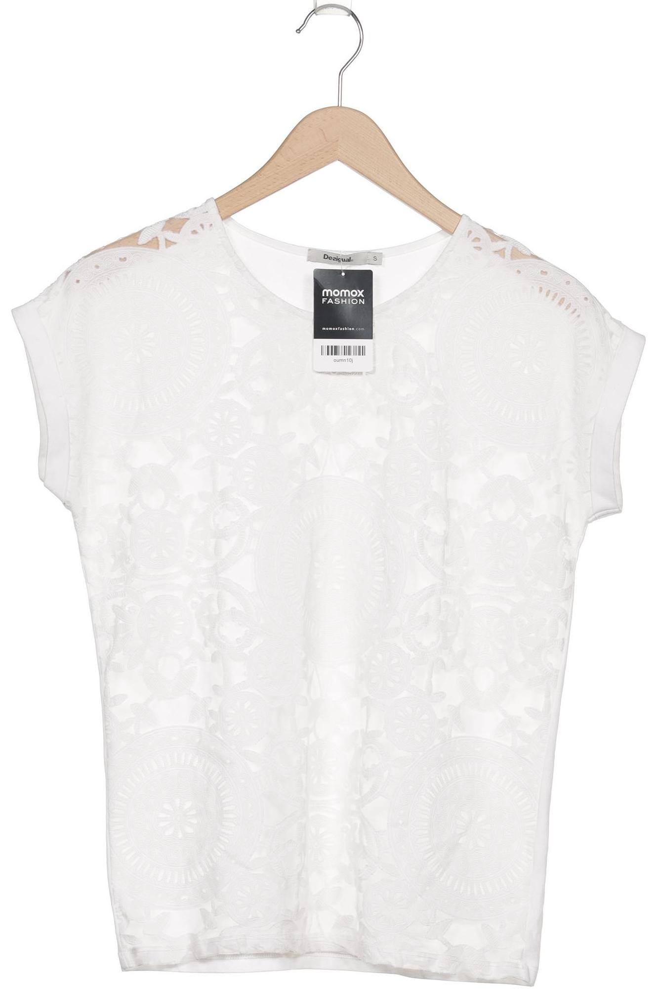 

Desigual Damen T-Shirt, weiß, Gr. 36