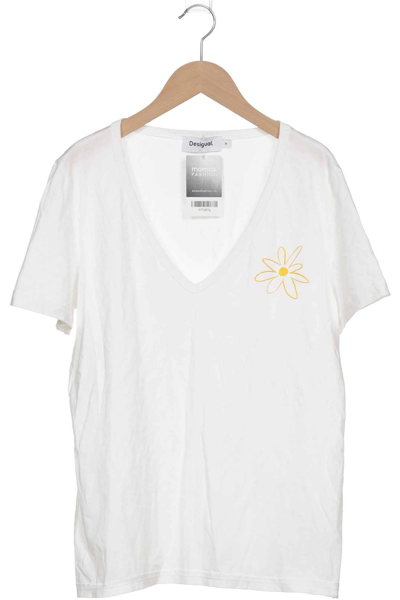 

Desigual Damen T-Shirt, weiß, Gr. 38