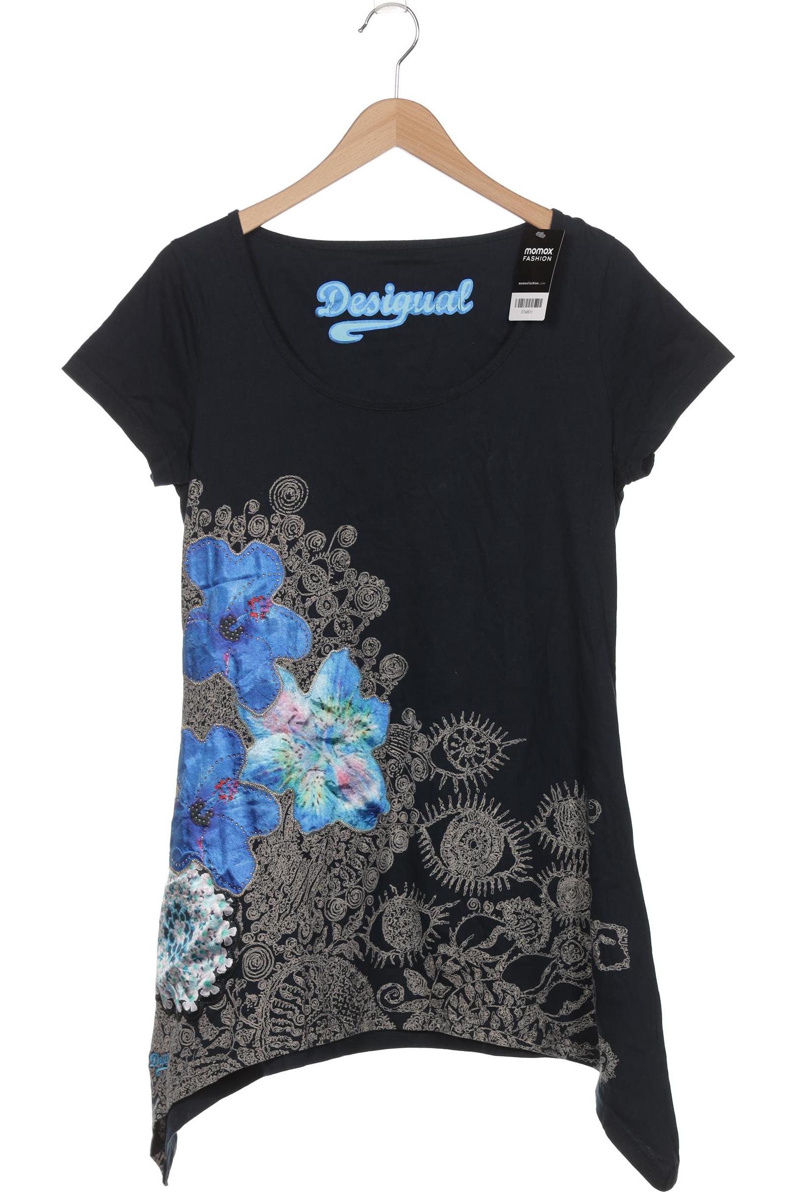 

Desigual Damen T-Shirt, marineblau, Gr. 44