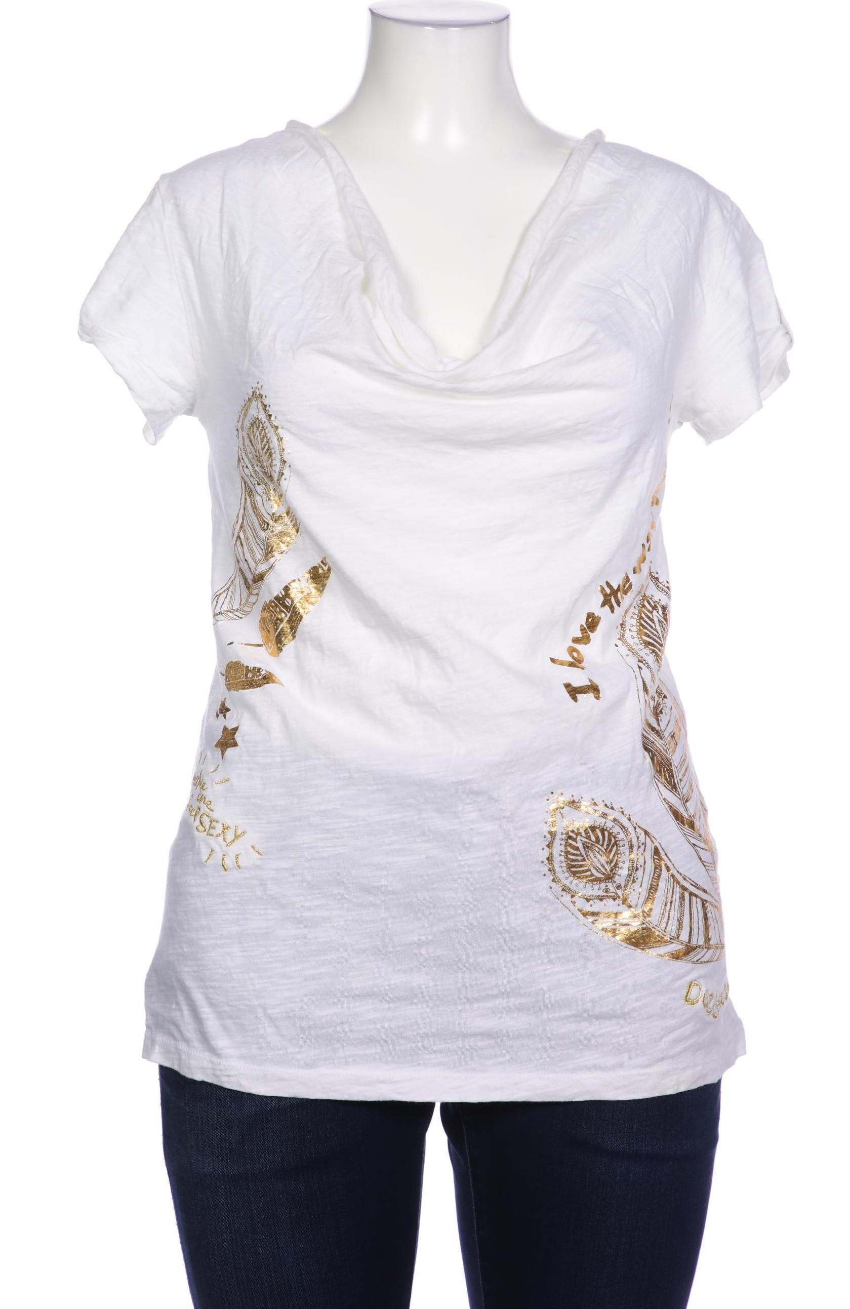 

Desigual Damen T-Shirt, weiß